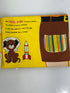 Lot of 2 Vintage Cloth Books Farm Friends/What's In My Pocket? 1955-1971