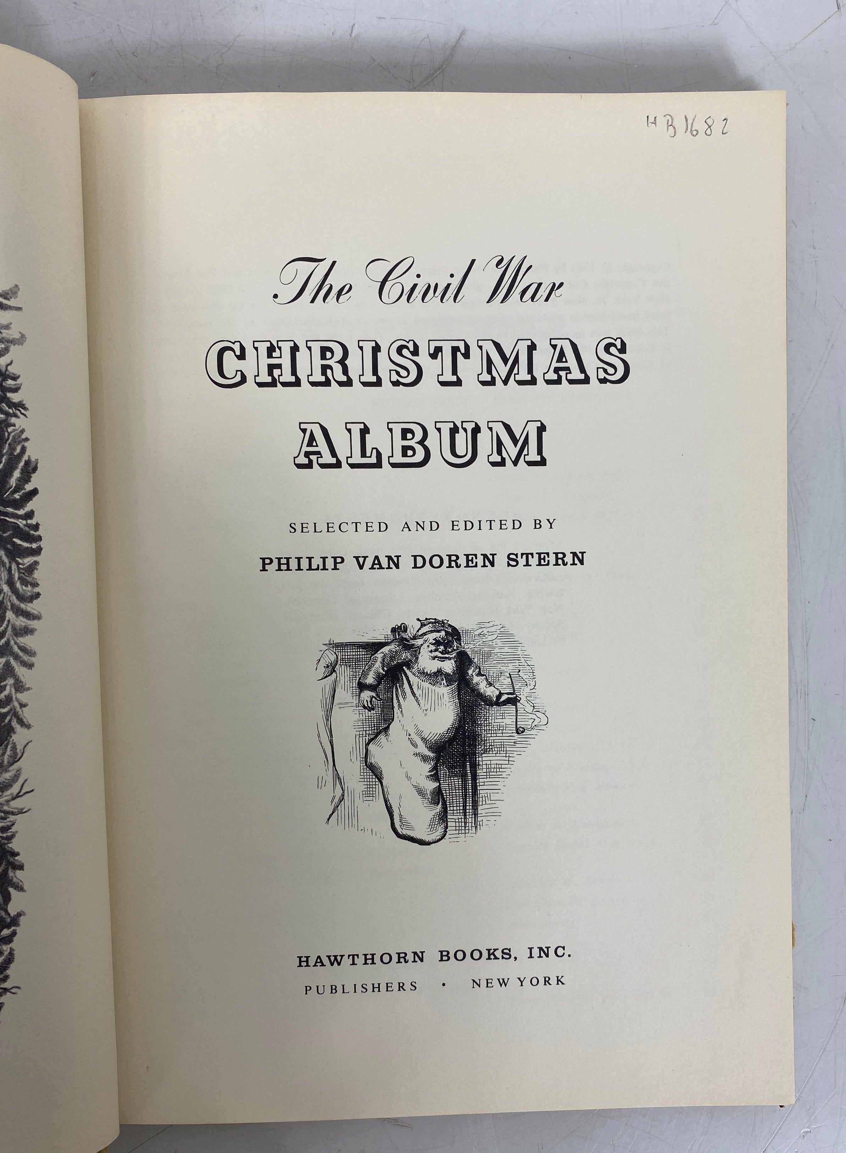 The Civil War Christmas Album by Stern 1961 First Edition HC DJ