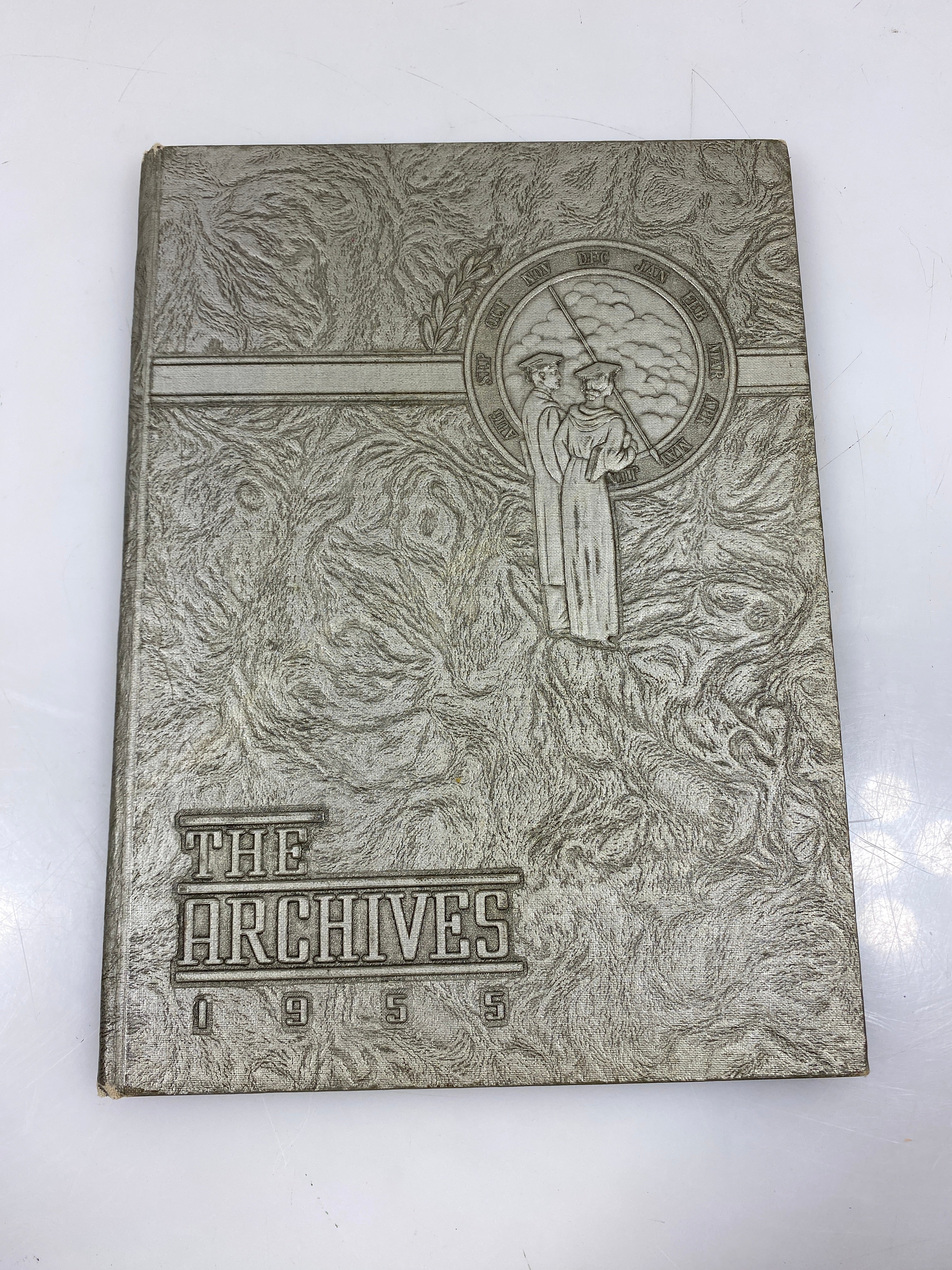 1955 "The Archives" Everett High School Yearbook Lansing, MI HC
