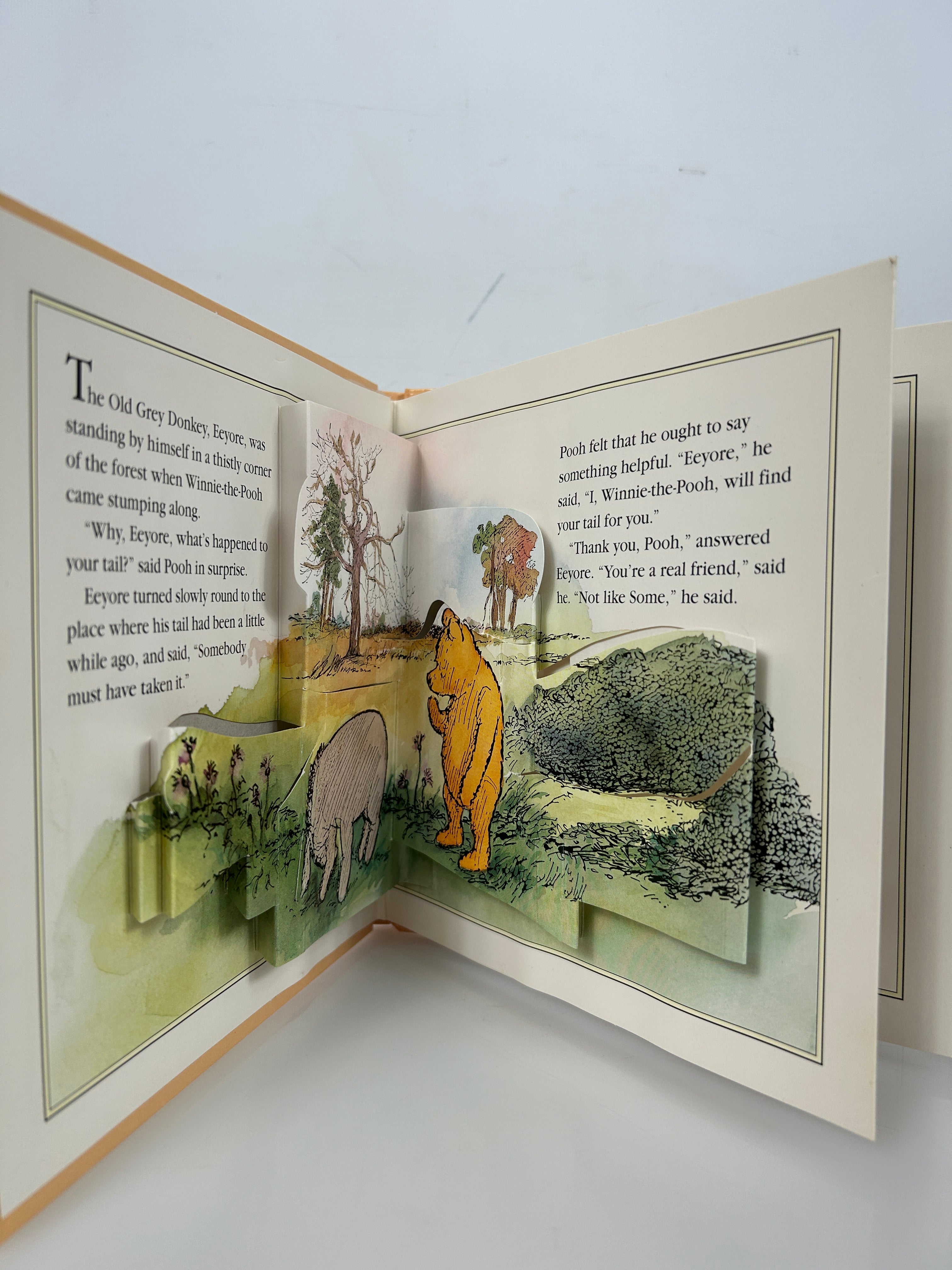 Lot of 4  Classic Winnie-The-Pooh  Pop-Up Collection 1994
