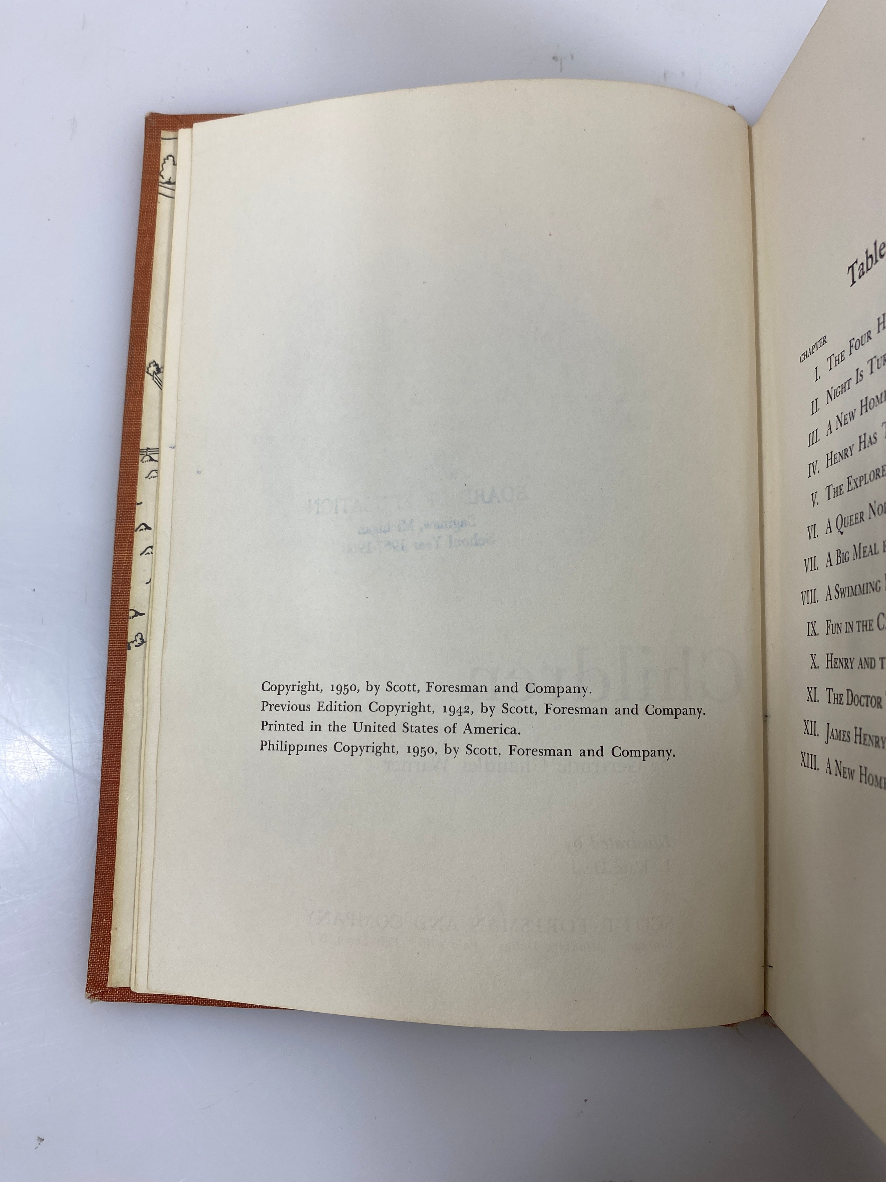 The Boxcar Children by Gertrude Warner Scott, Foresman and Company 1950 HC