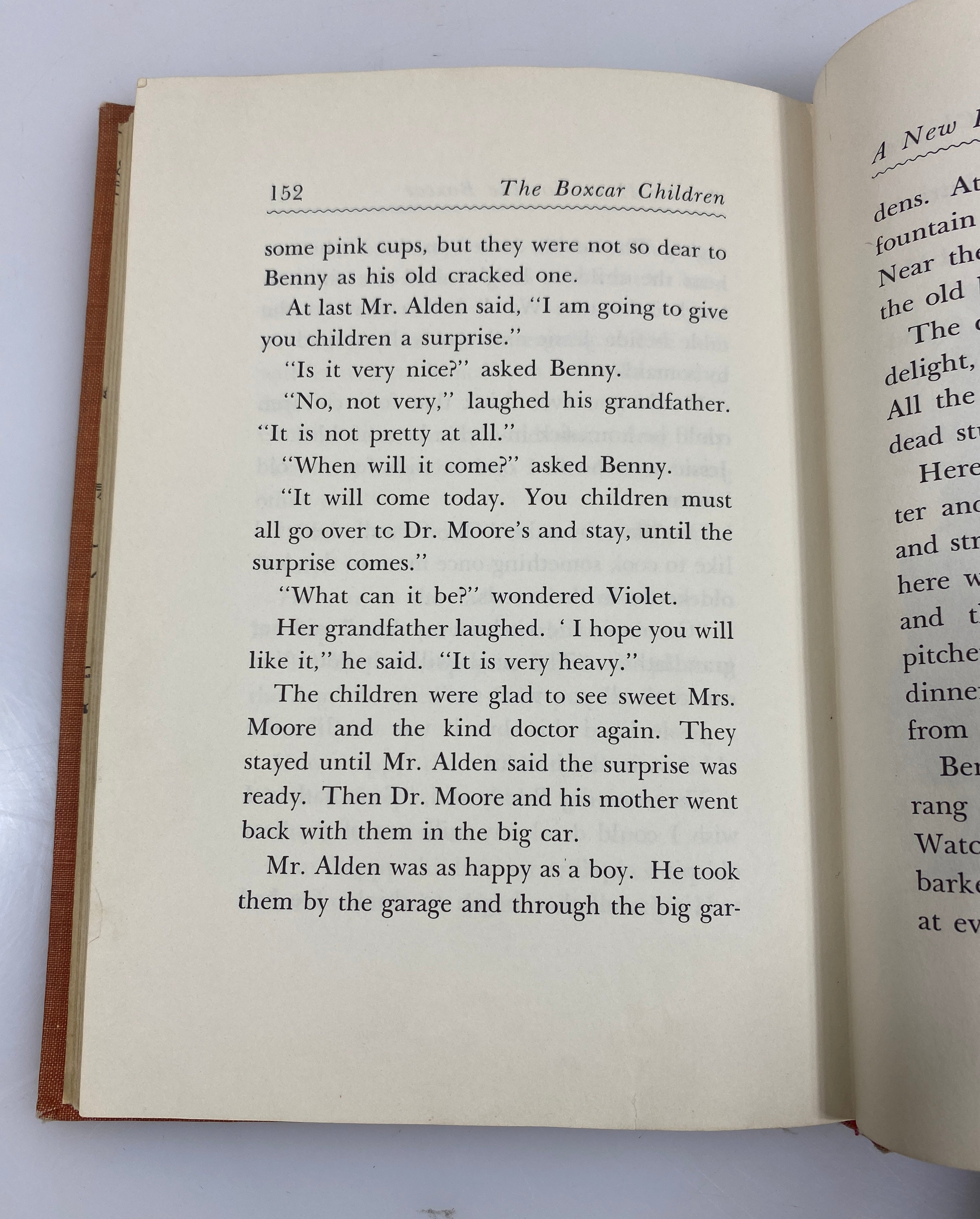 The Boxcar Children by Gertrude Warner Scott, Foresman and Company 1950 HC