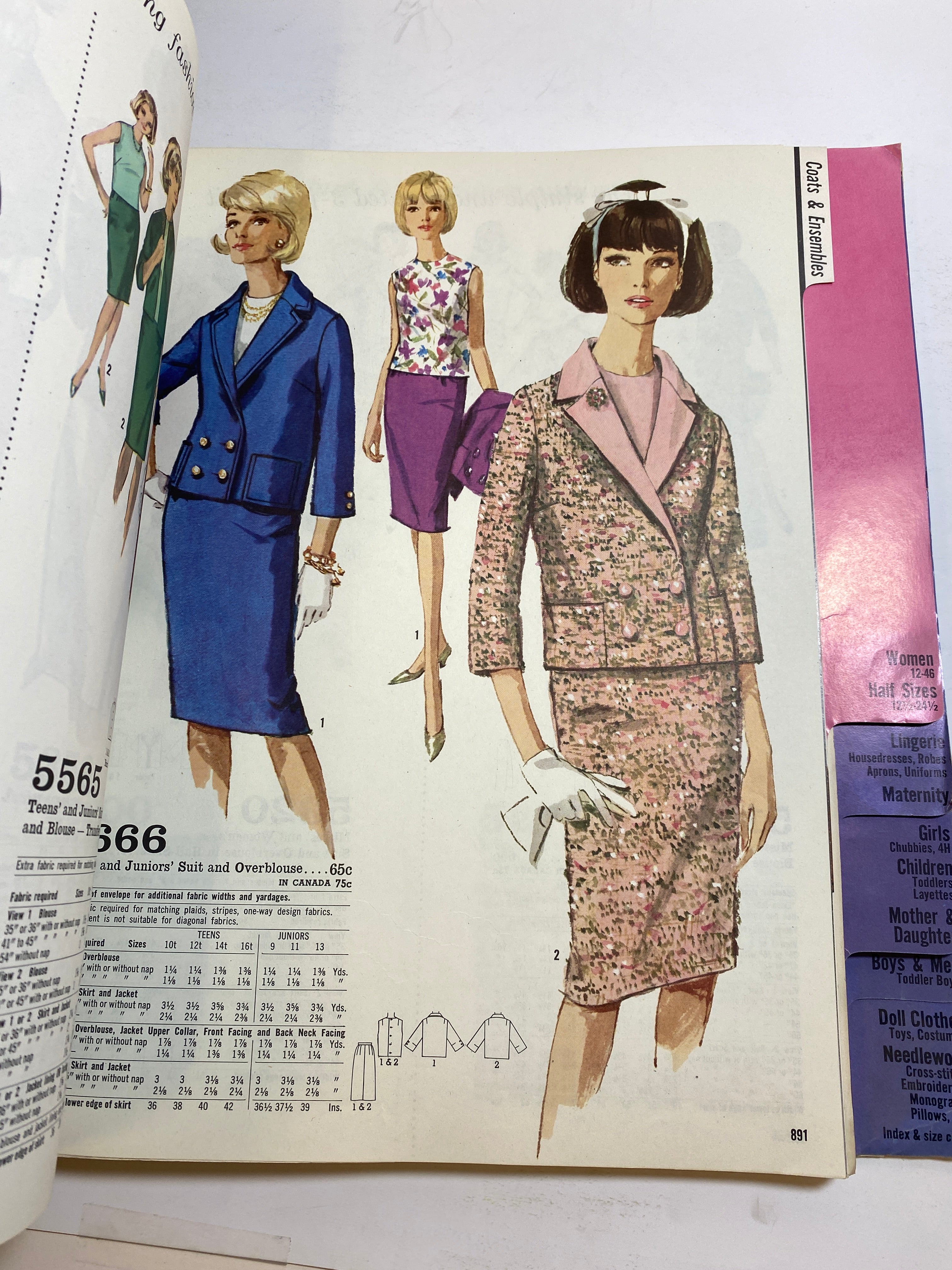 Simplicity Fall 1964 Counter Catalog Book