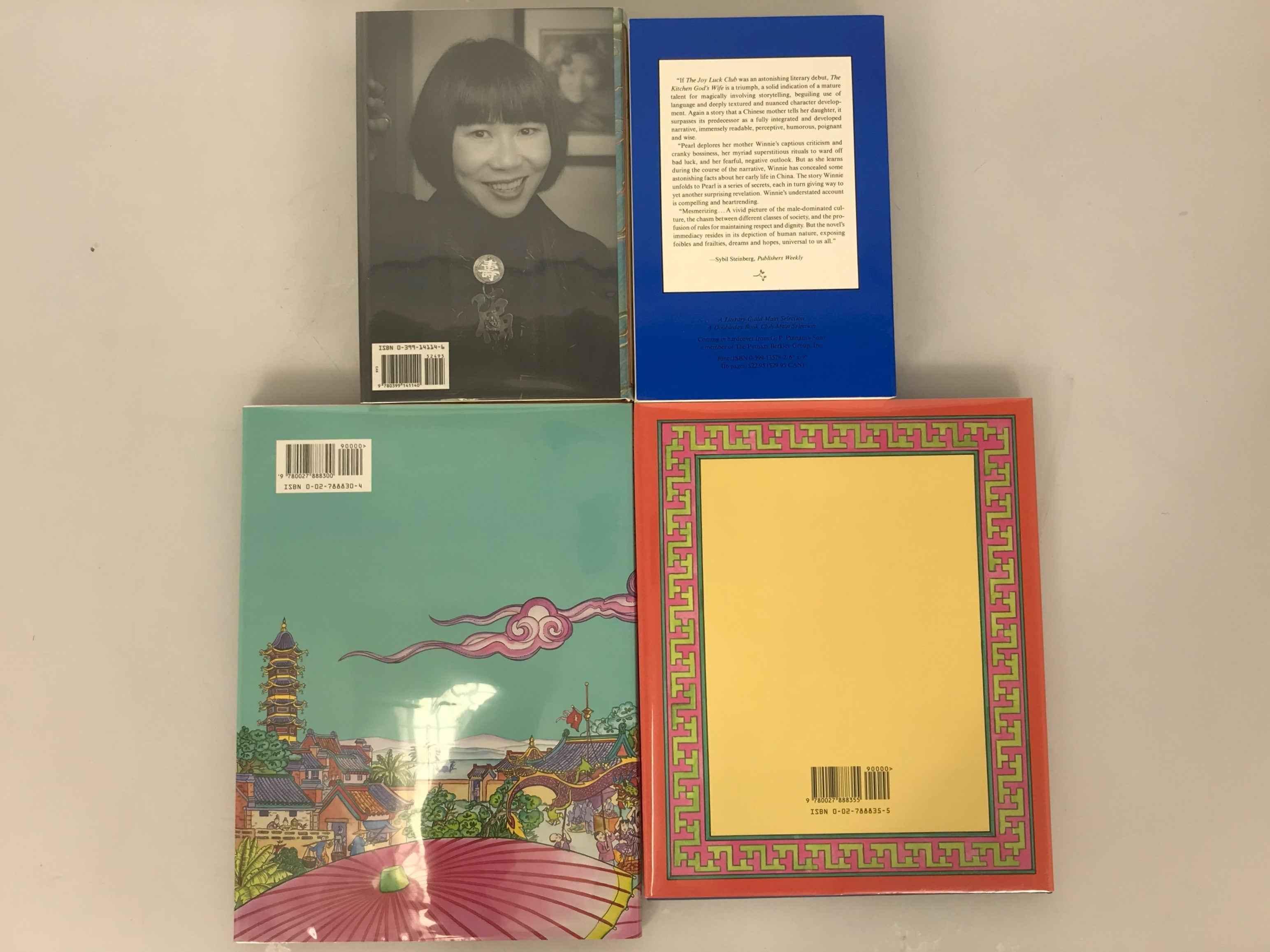 Amy Tan Collectors Lot of 4 Books All Signed or Inscribed First Editi photo