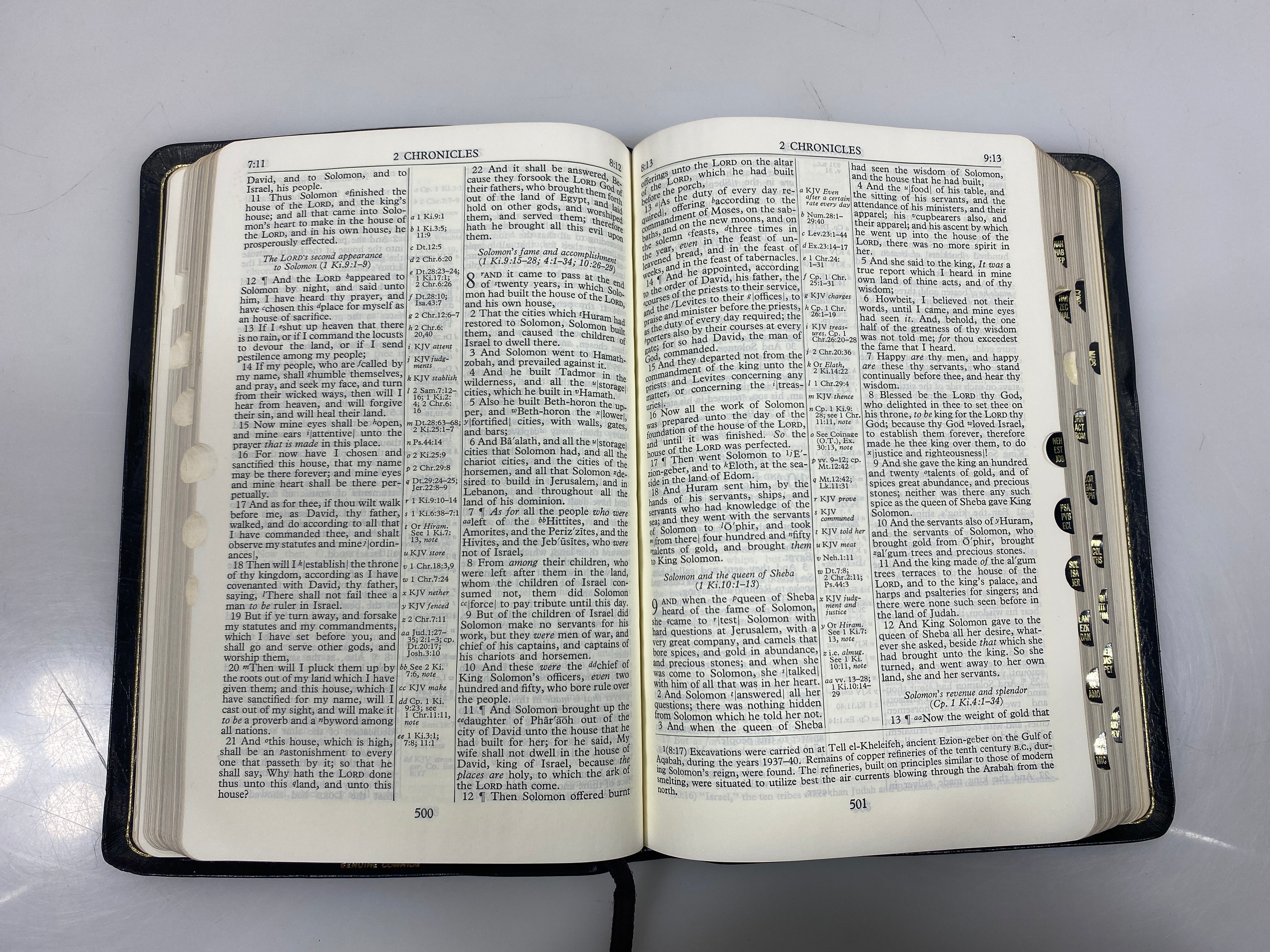 The Holy Bible Red Letter Edition Oxford University Press 1967 SC