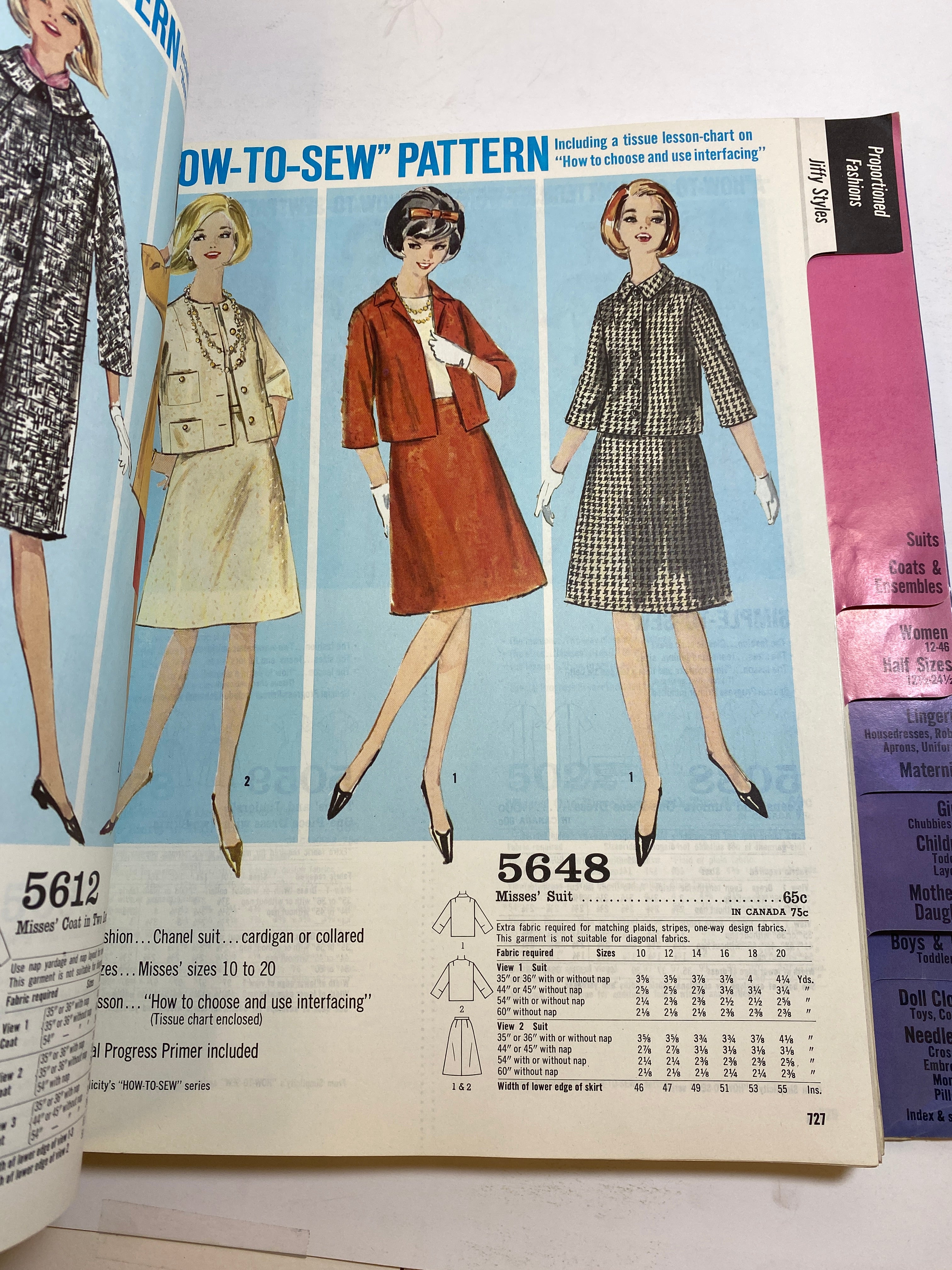 Simplicity Fall 1964 Counter Catalog Book
