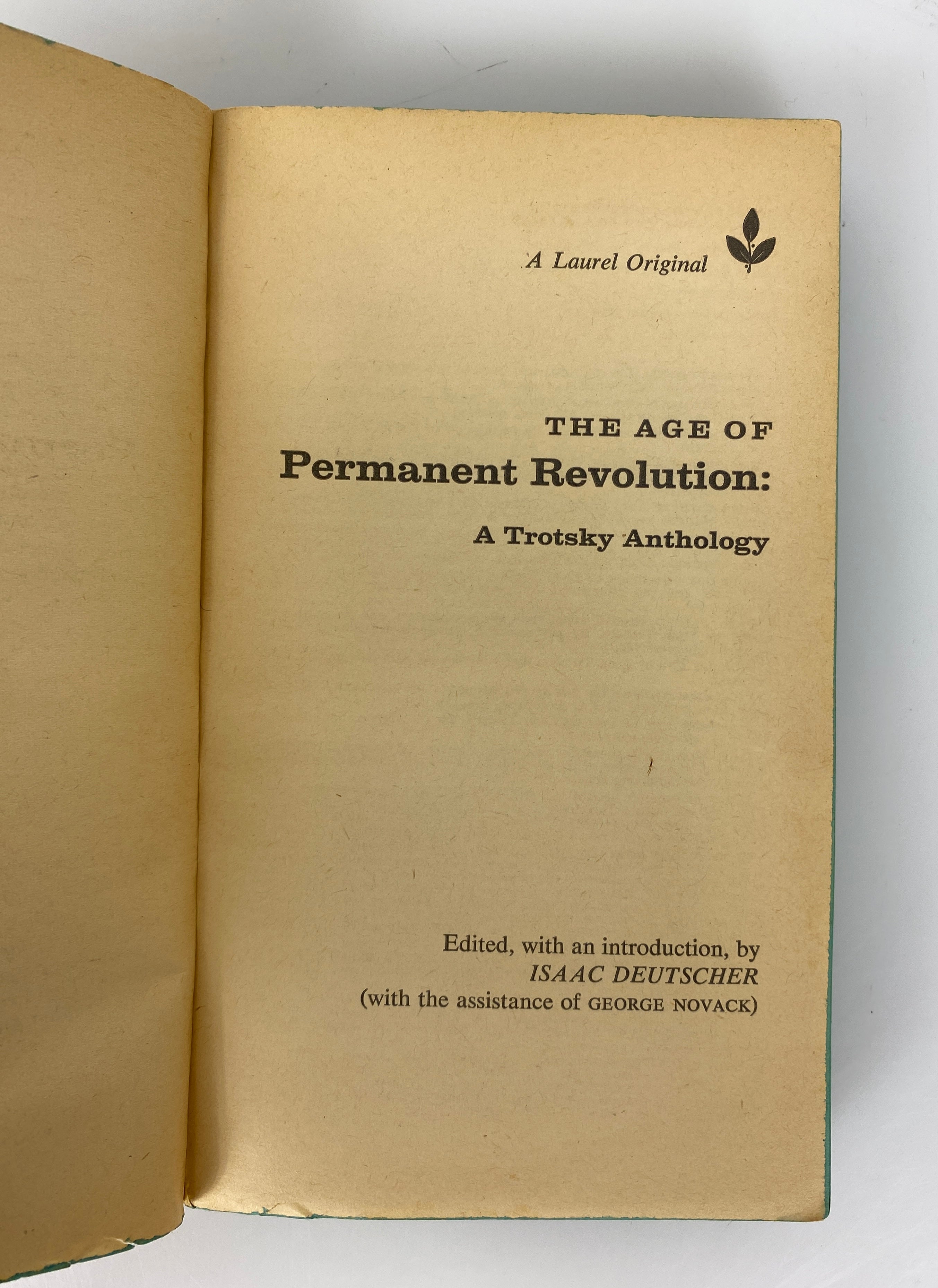 The Age of Permanent Revolution: A Trotsky Anthology 1964 Dell Paperback