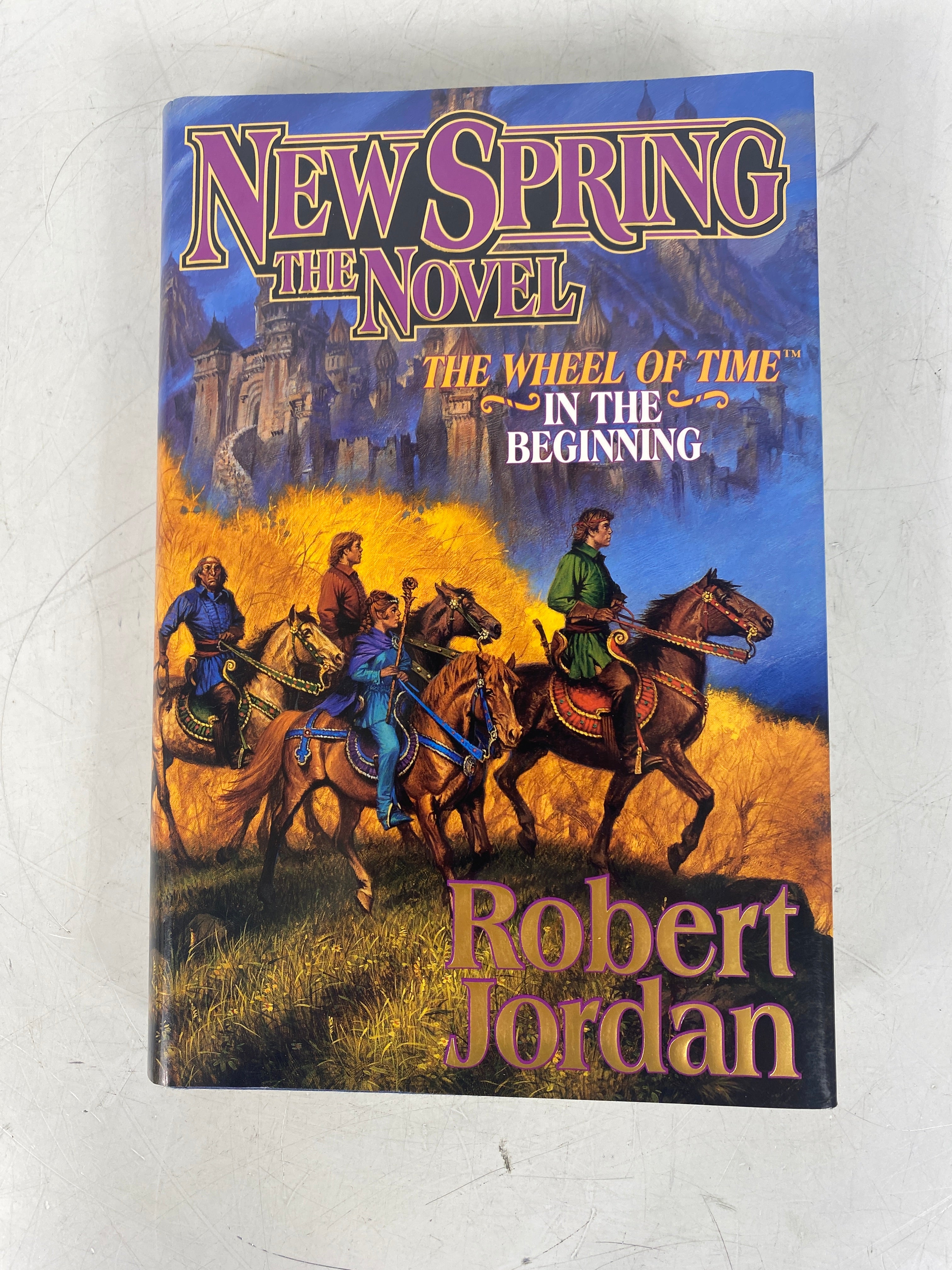 New Spring Robert Jordan First Edition First Printing HC DJ