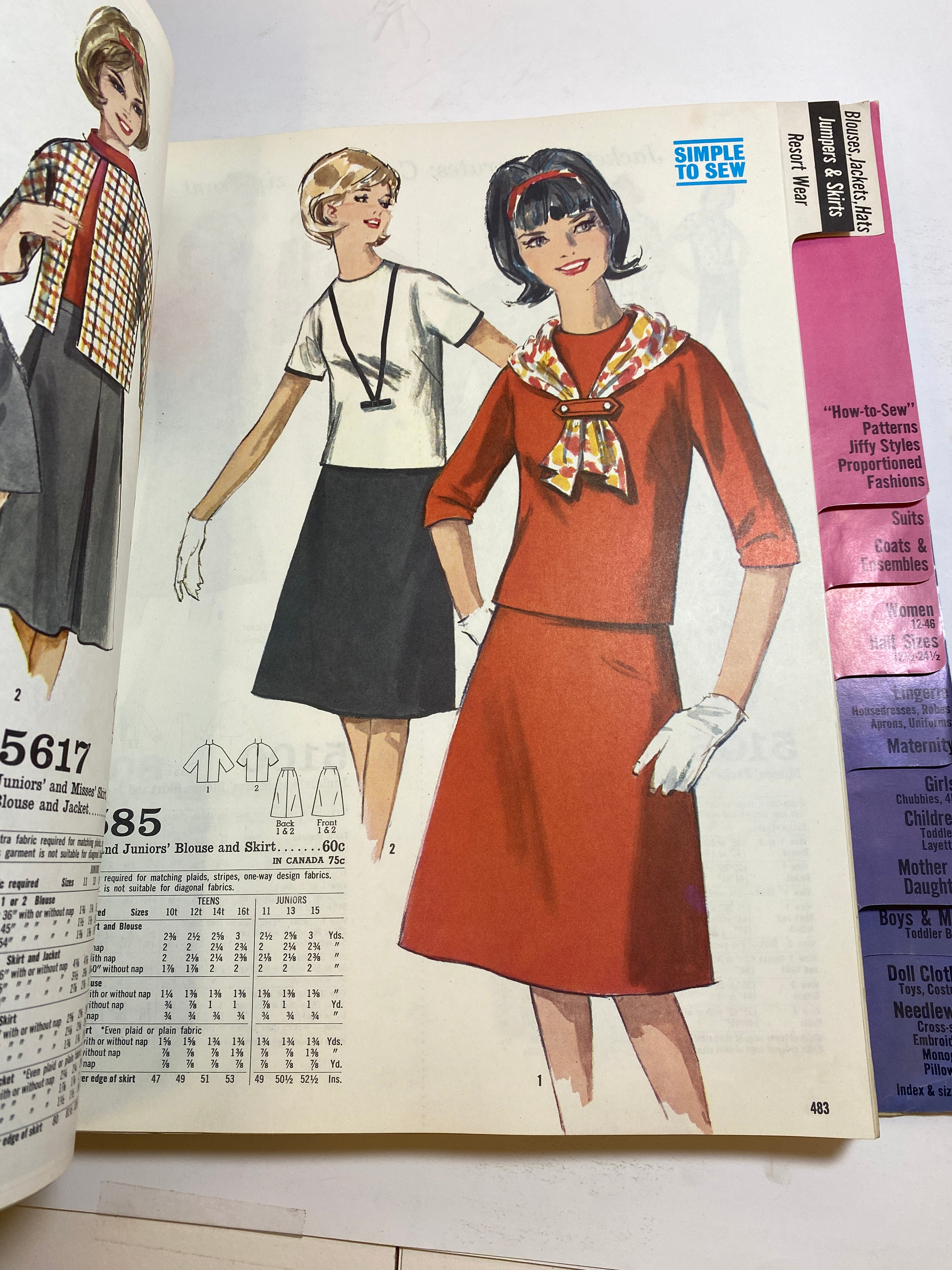 Simplicity Fall 1964 Counter Catalog Book