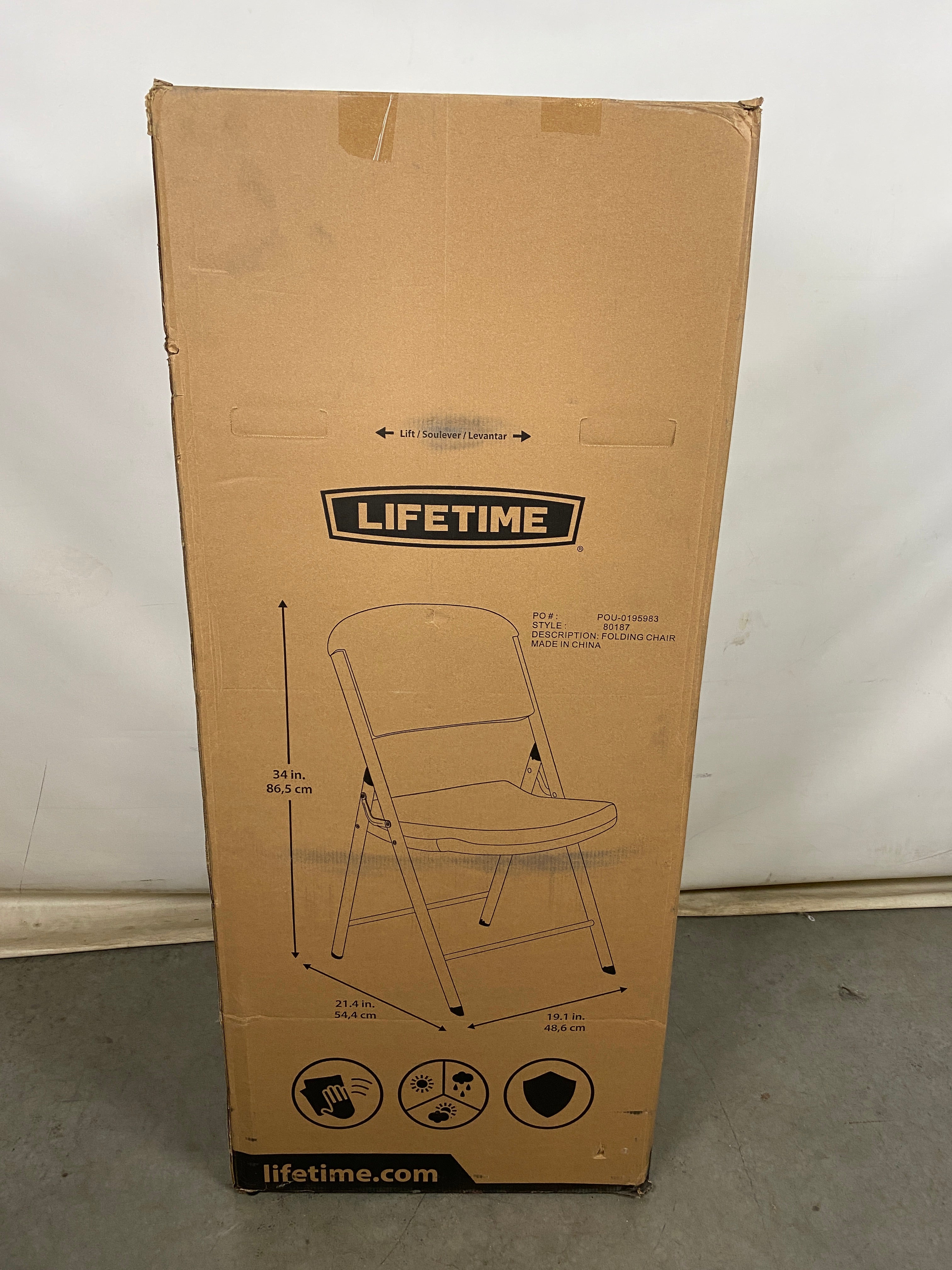 Four Lifetime Folding Chair #80187 *New*