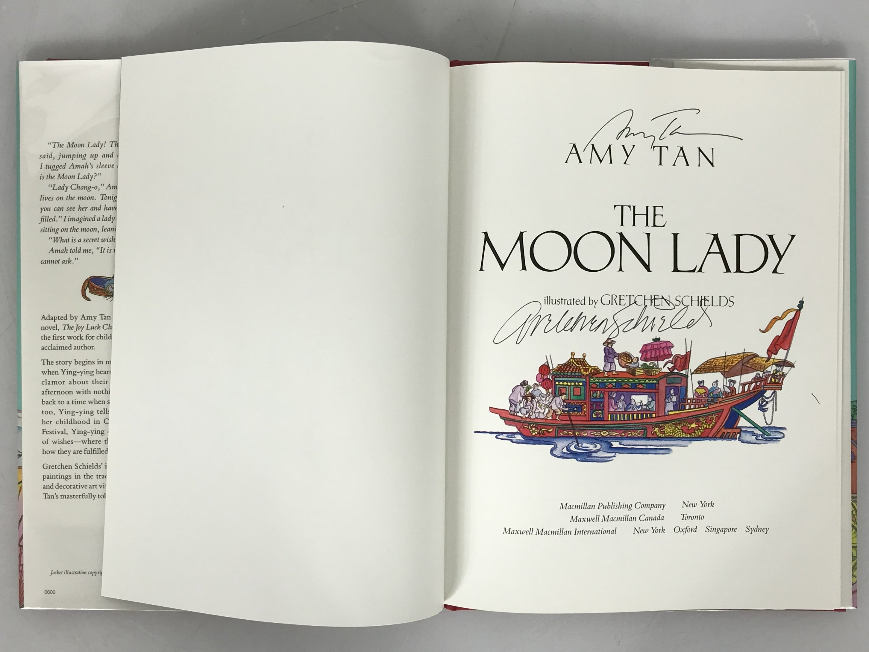 Amy Tan Collector's Lot of 4 Books All Signed or Inscribed First Editions