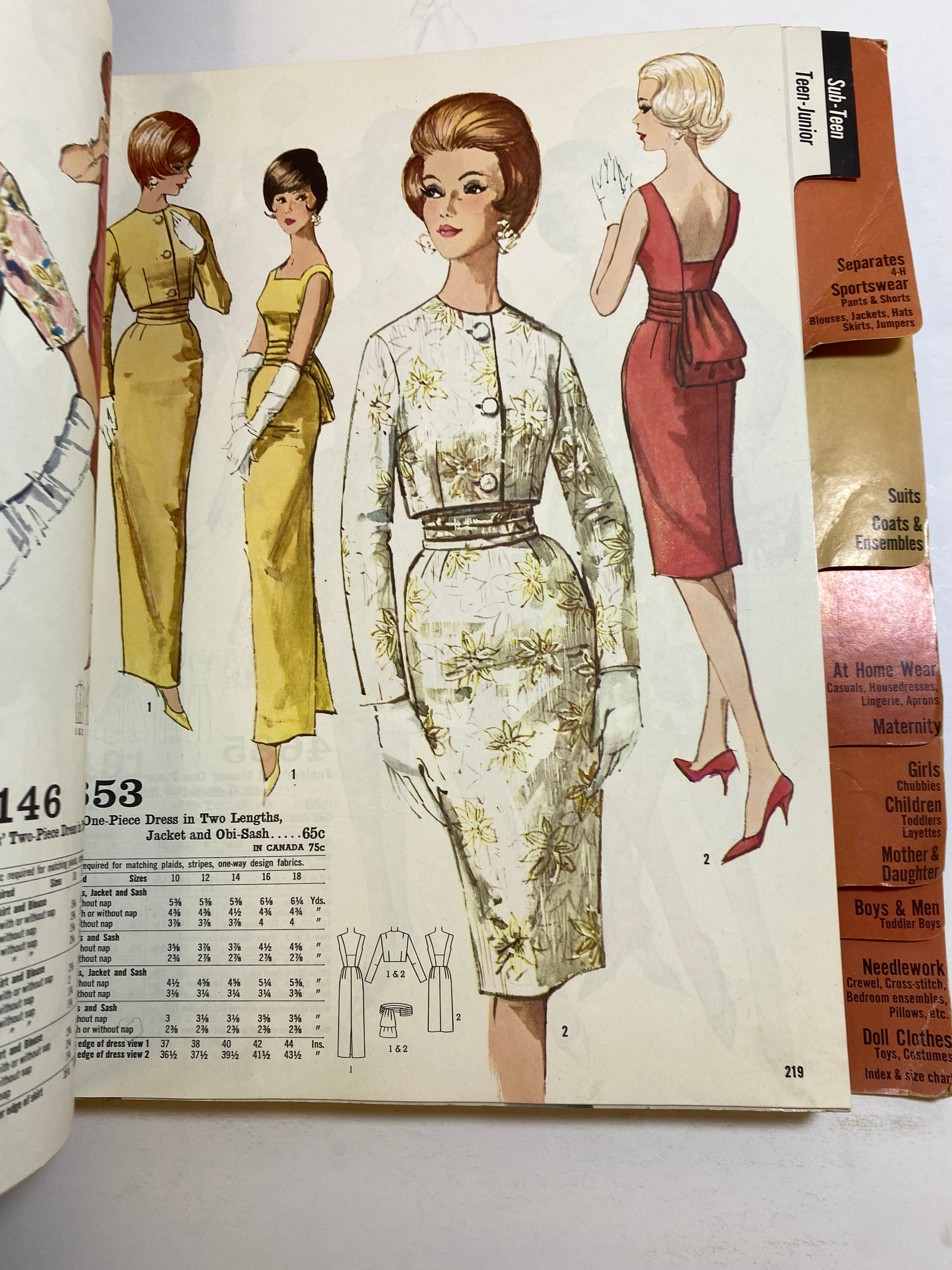 Simplicity October 1963 Counter Catalog Book