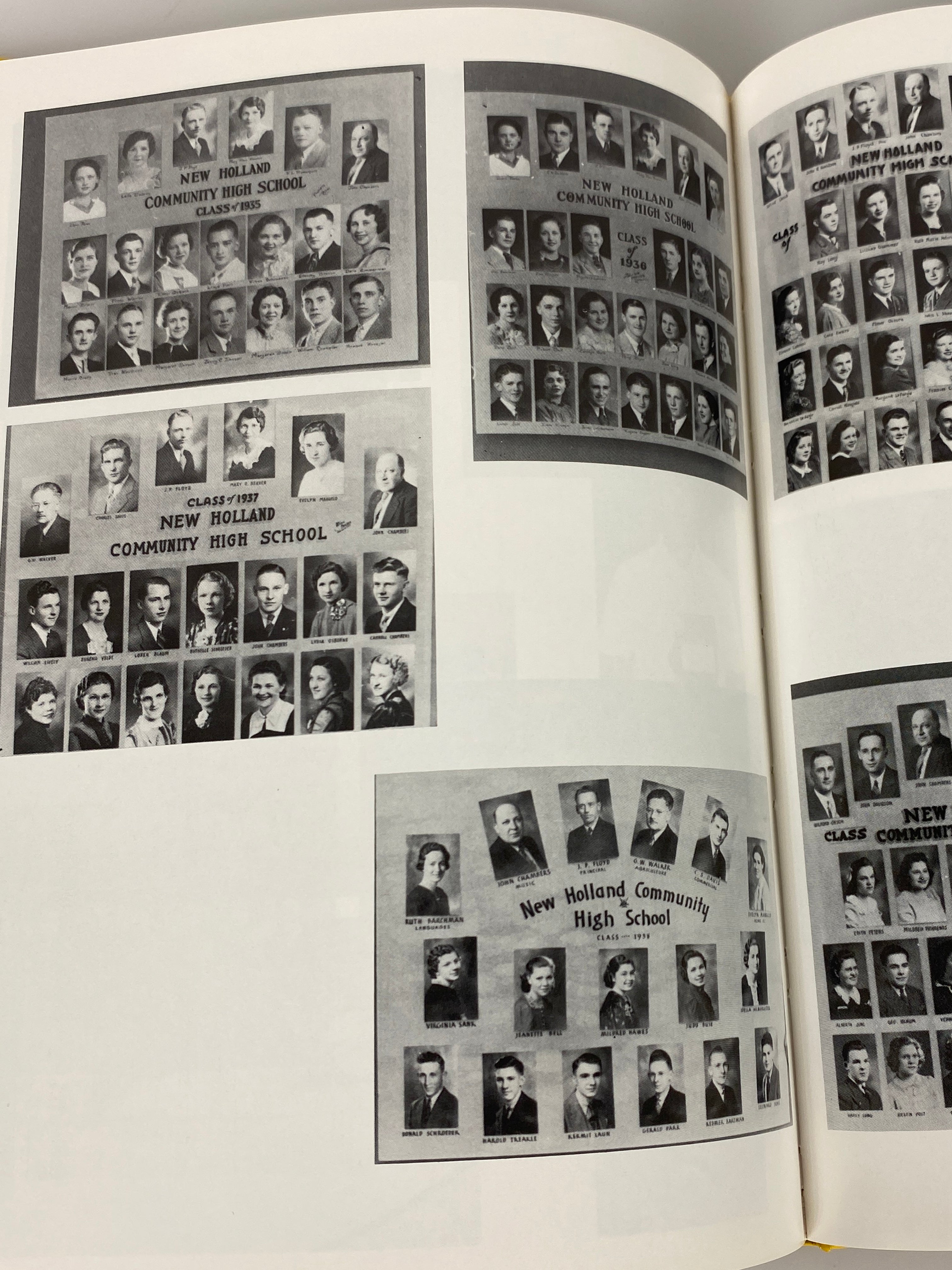 1988 New Holland-Middletown Illinois High School Yearbook HC