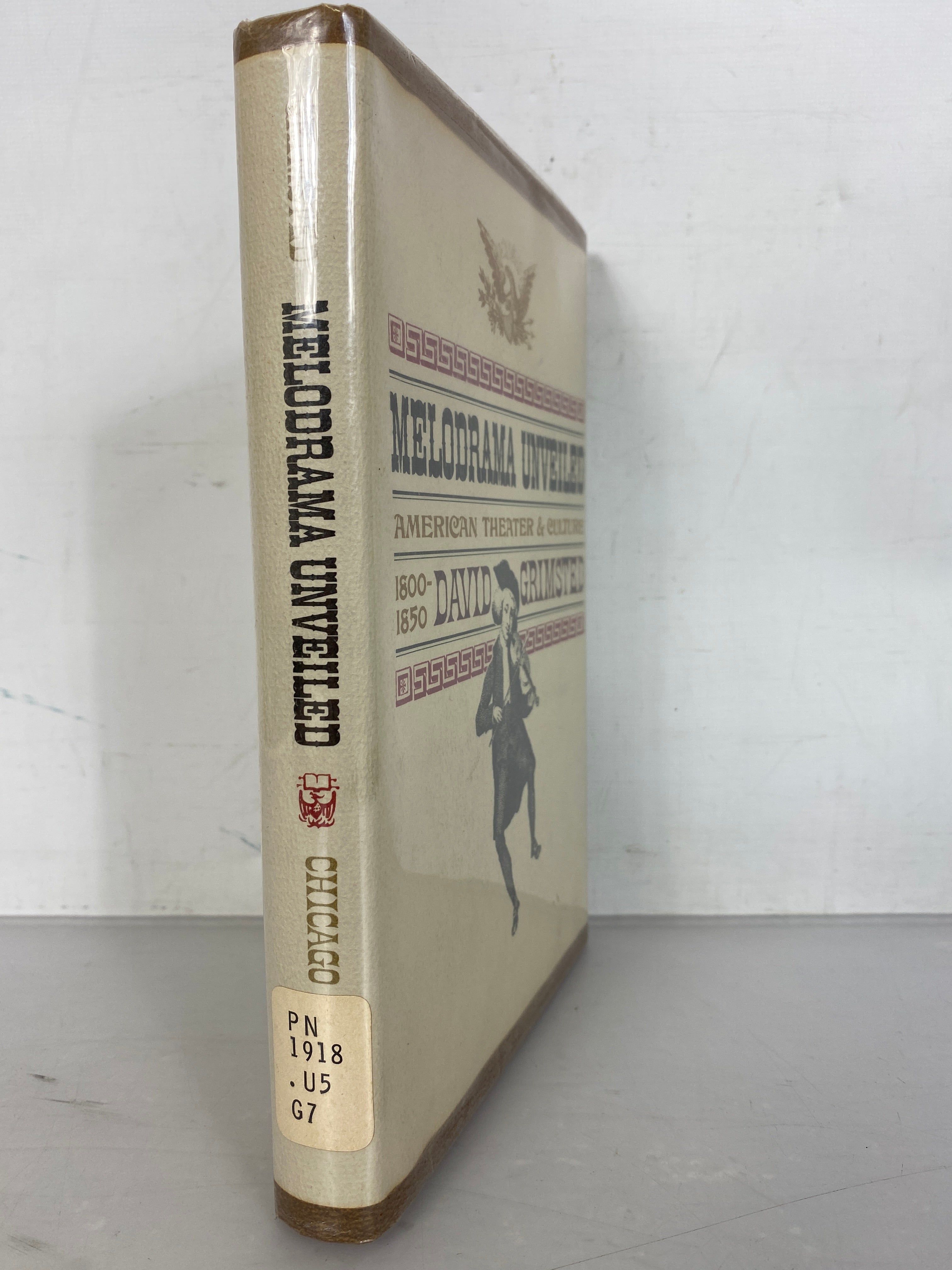 Lot of 2 Drama Studies: Crowell's Handbook of Classical Drama 1967, 1st HC, Melodrama Unveiled 1968 HC DJ