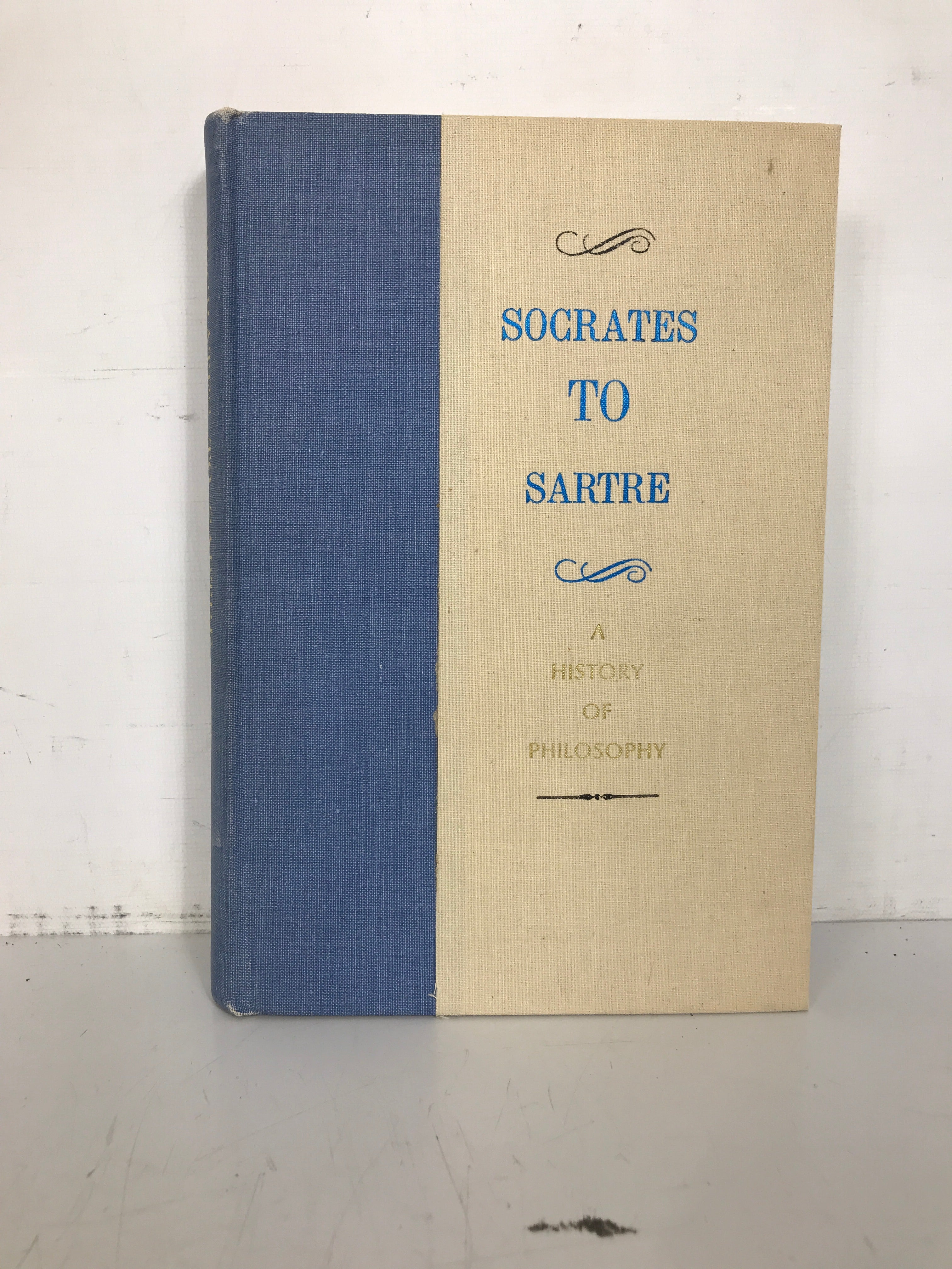 Socrates to Sartre A History of Philosophy by Stumpf 1966 HC