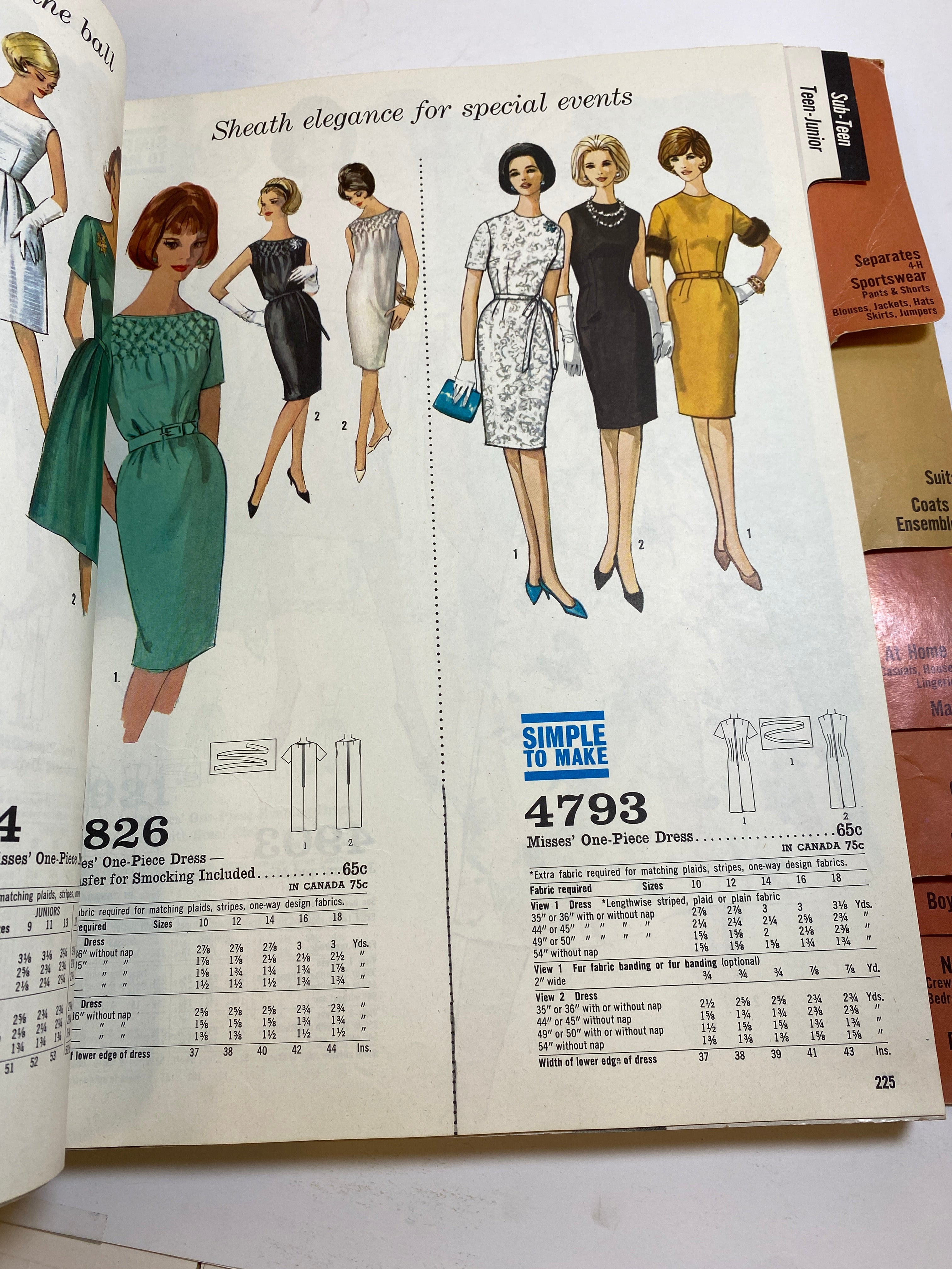 Simplicity October 1963 Counter Catalog Book