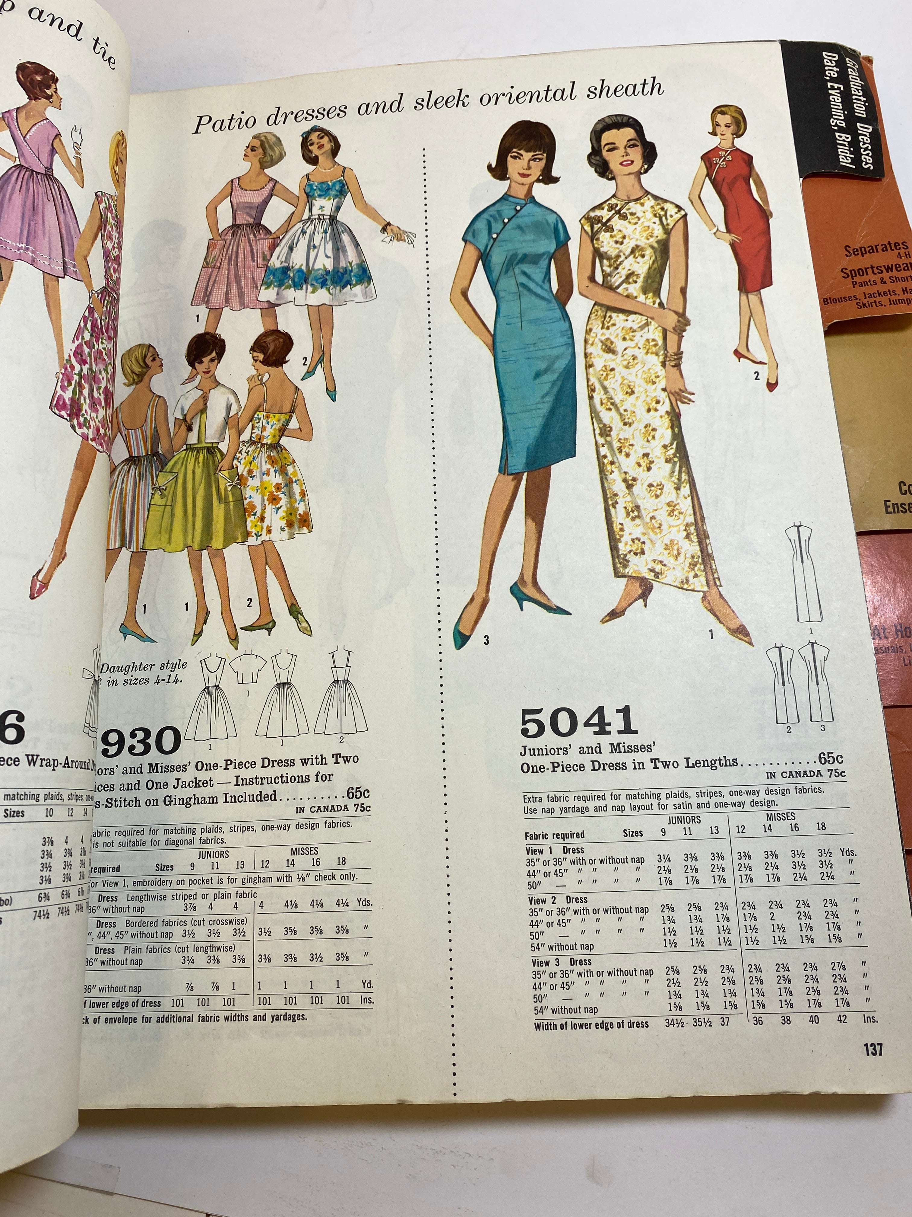 Simplicity October 1963 Counter Catalog Book