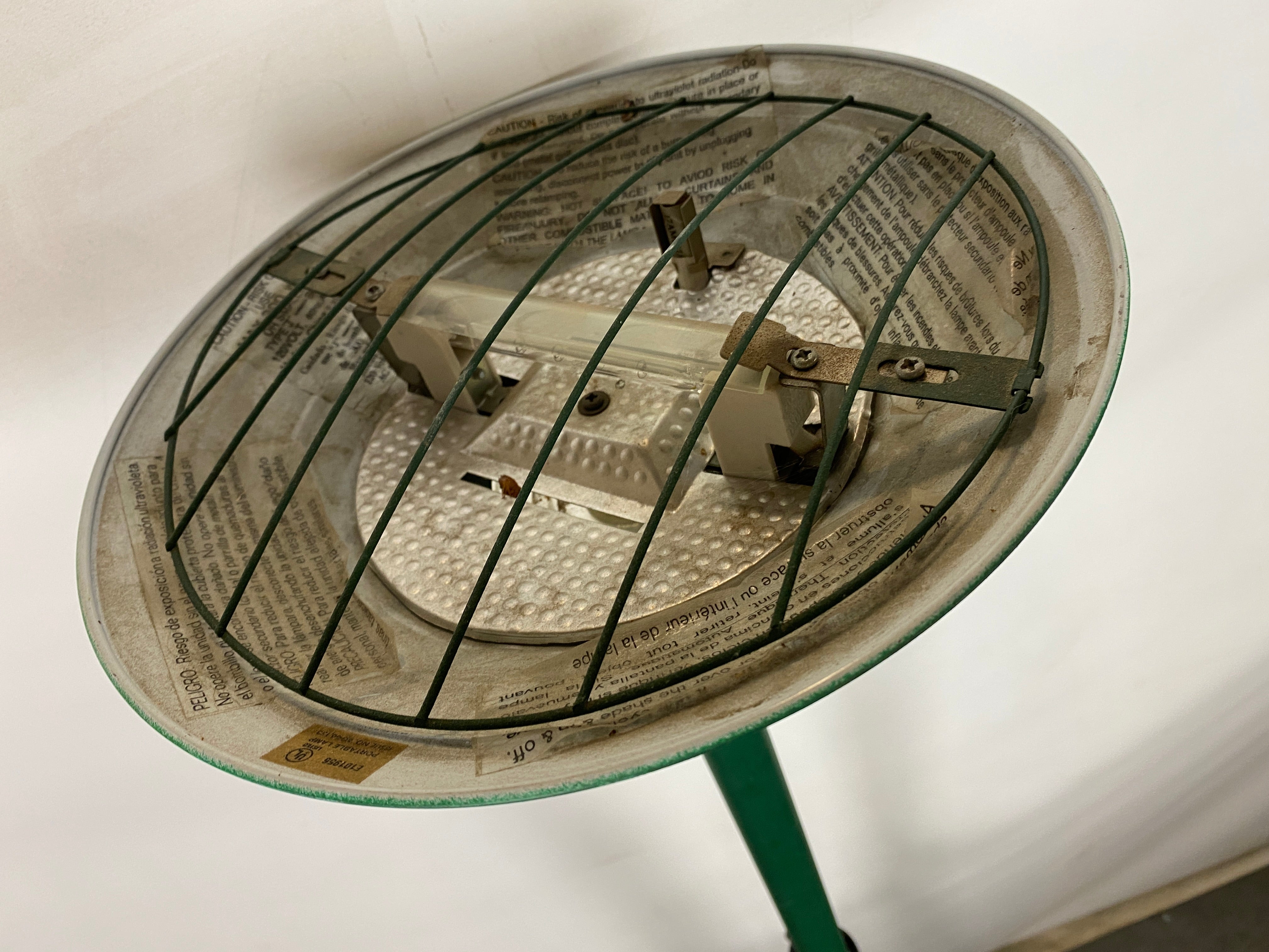 Vintage 1990's Halogen Torchiere Floor Lamp