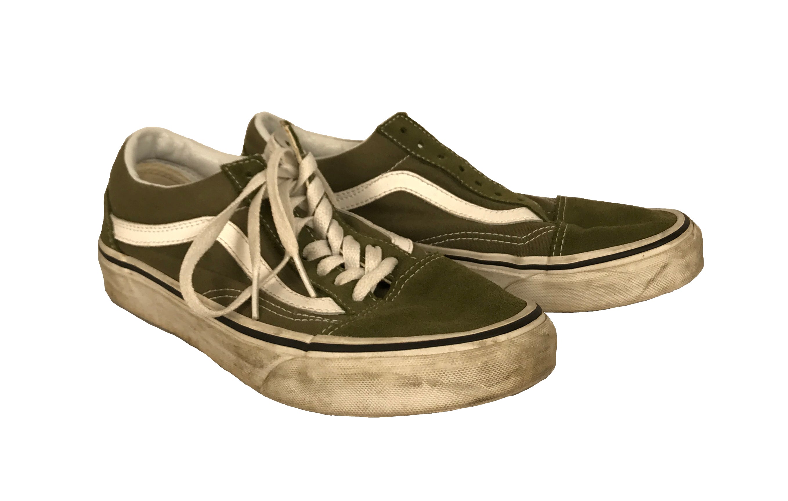 Vans Old Skool Olive Low-top Sneakers Men's Size 6.5/ Women's Size 8