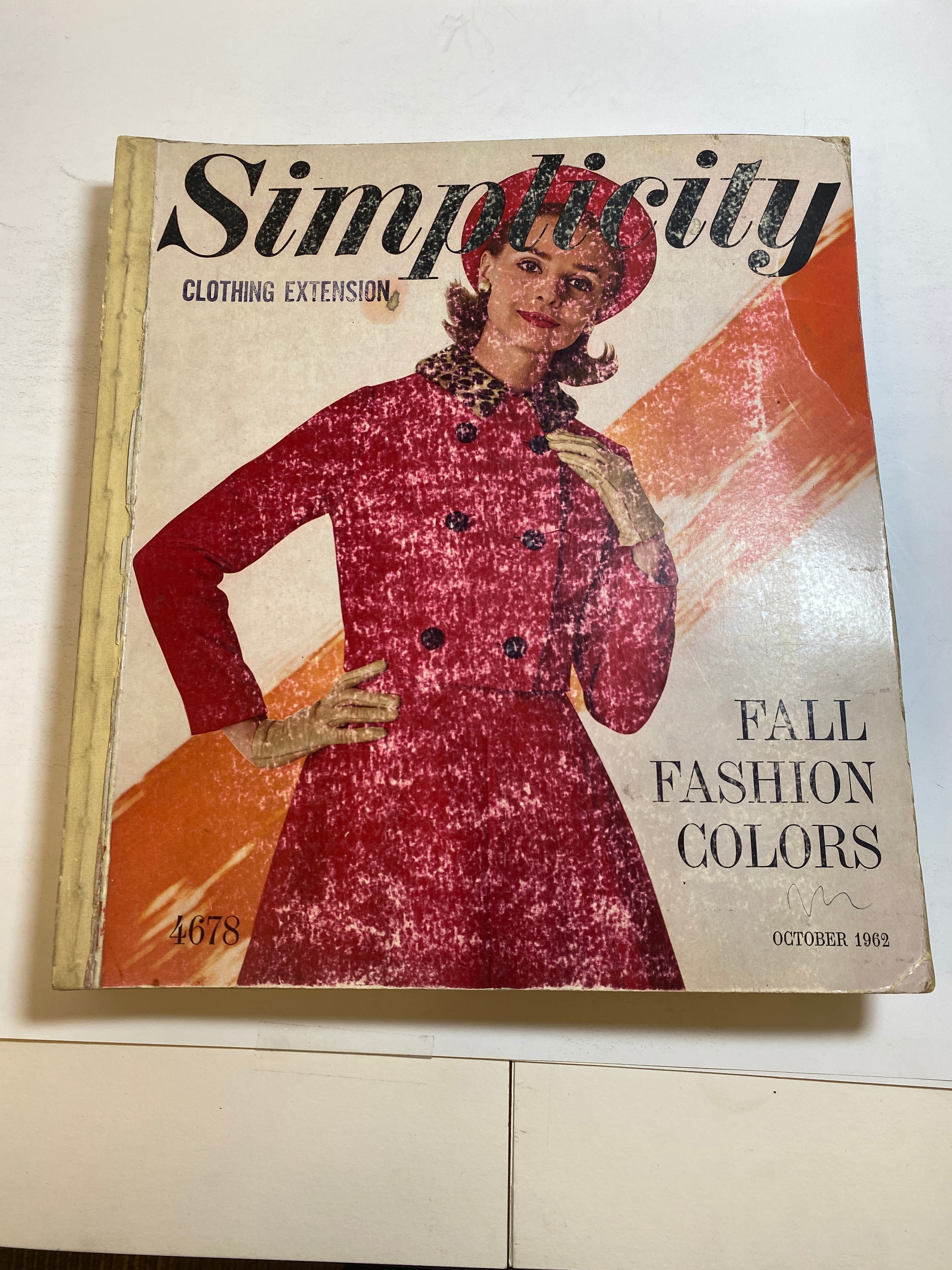 Simplicity Fall 1962 Counter Catalog Book