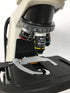 Nikon Eclipse E200 Binocular Microscope with 4 Objectives *Worn Stage Gear*