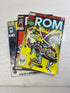 Lot of 3 Rom Space Knight Marvel Comics Annuals 1982-1984