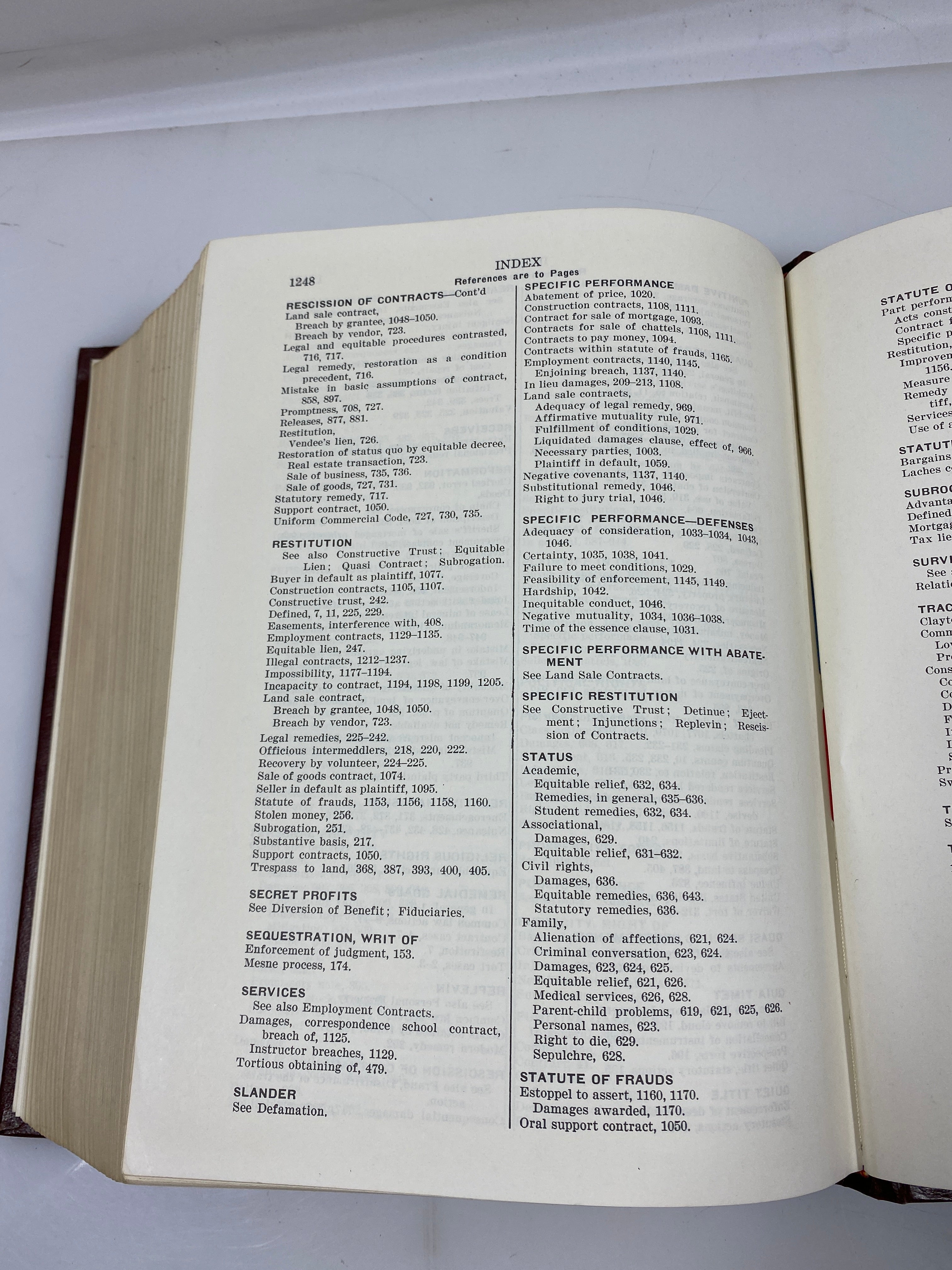 Cases and Materials on Remedies by York and Bauman 3rd Edition 1979 HC