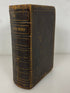 The Holy Bible Old & New Testaments 1856 American Bible Society Antique HC