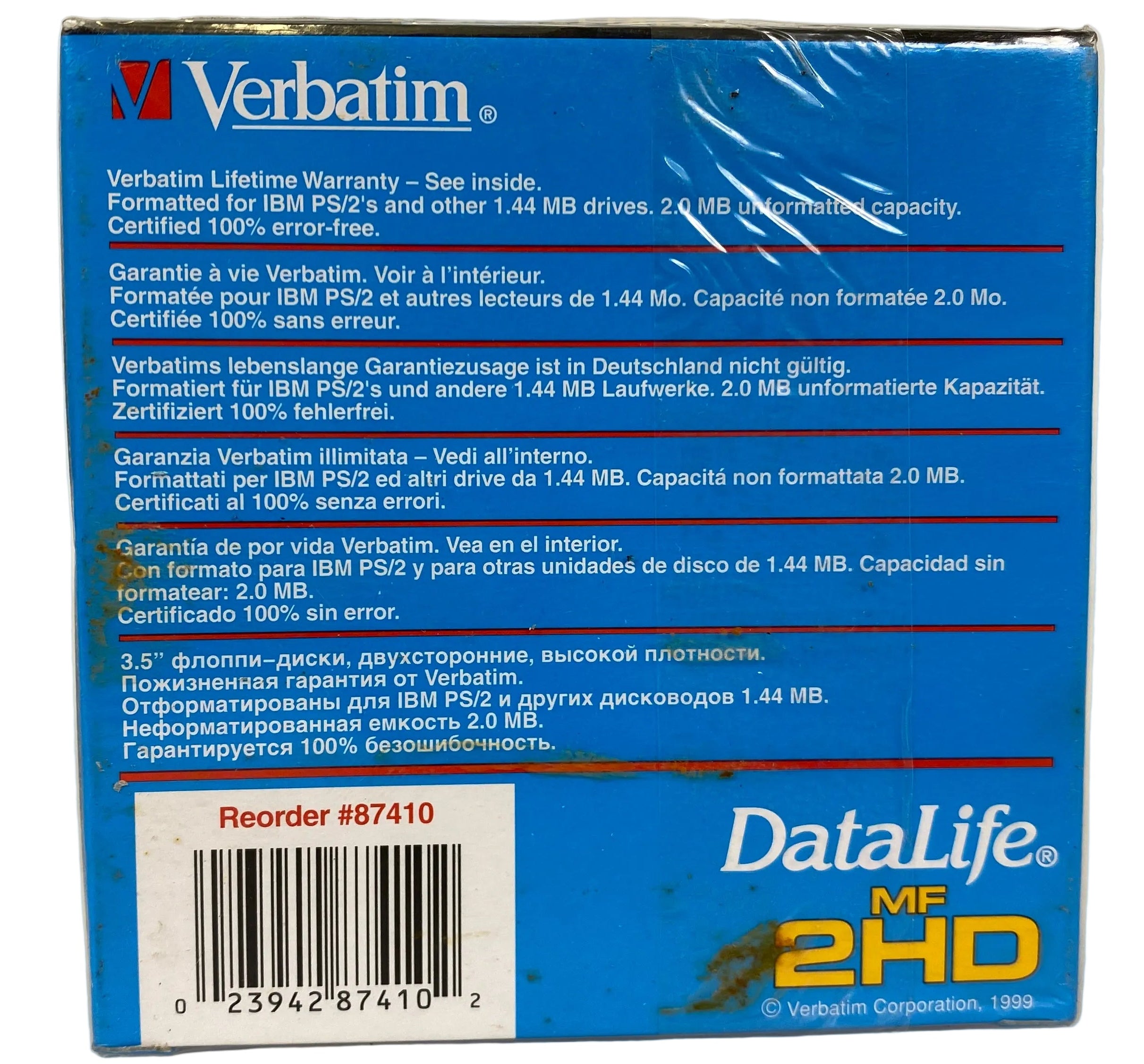 Verbatim DataLife MF 2HD 10 Pcs