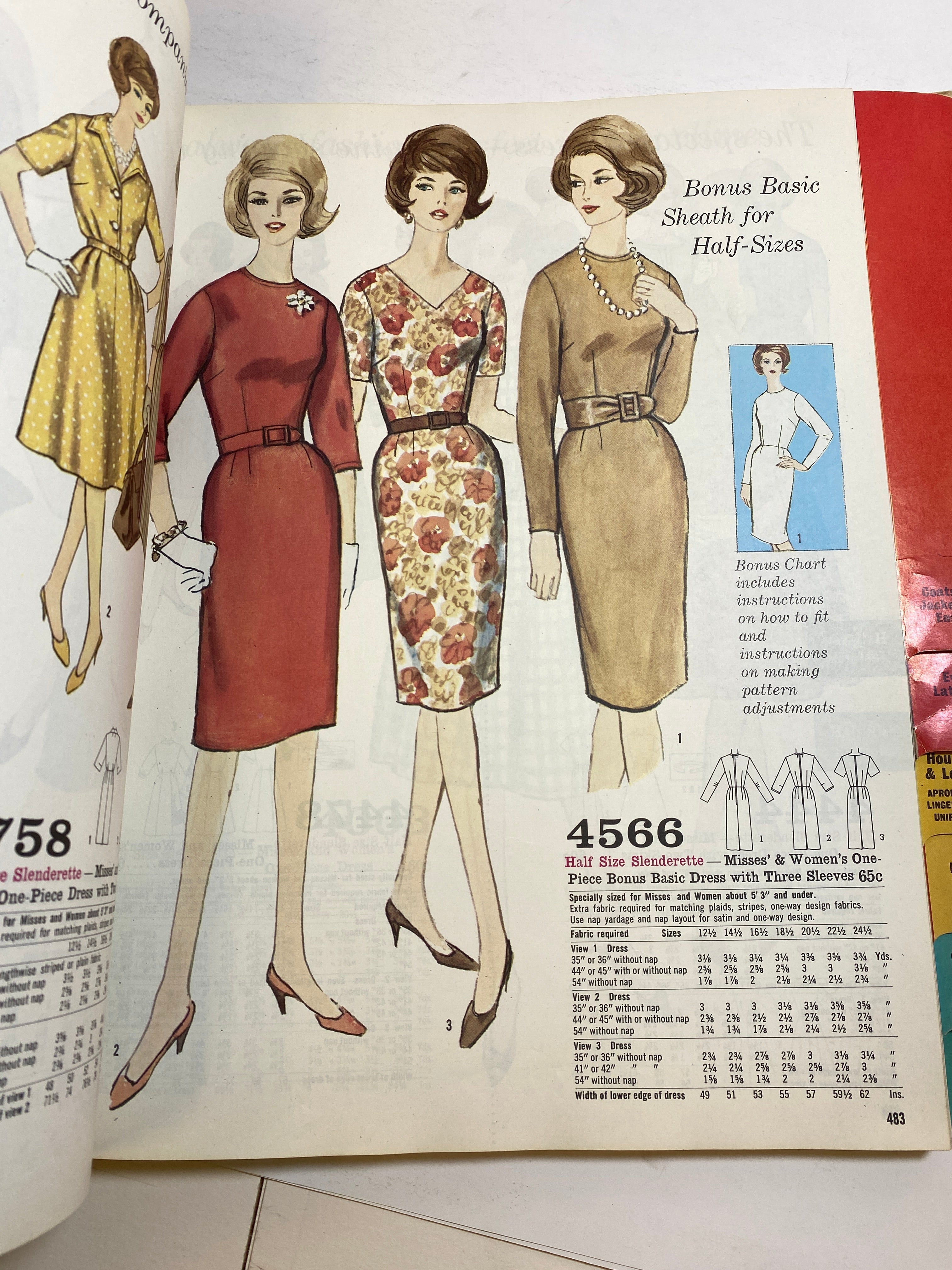 Simplicity Fall 1962 Counter Catalog Book