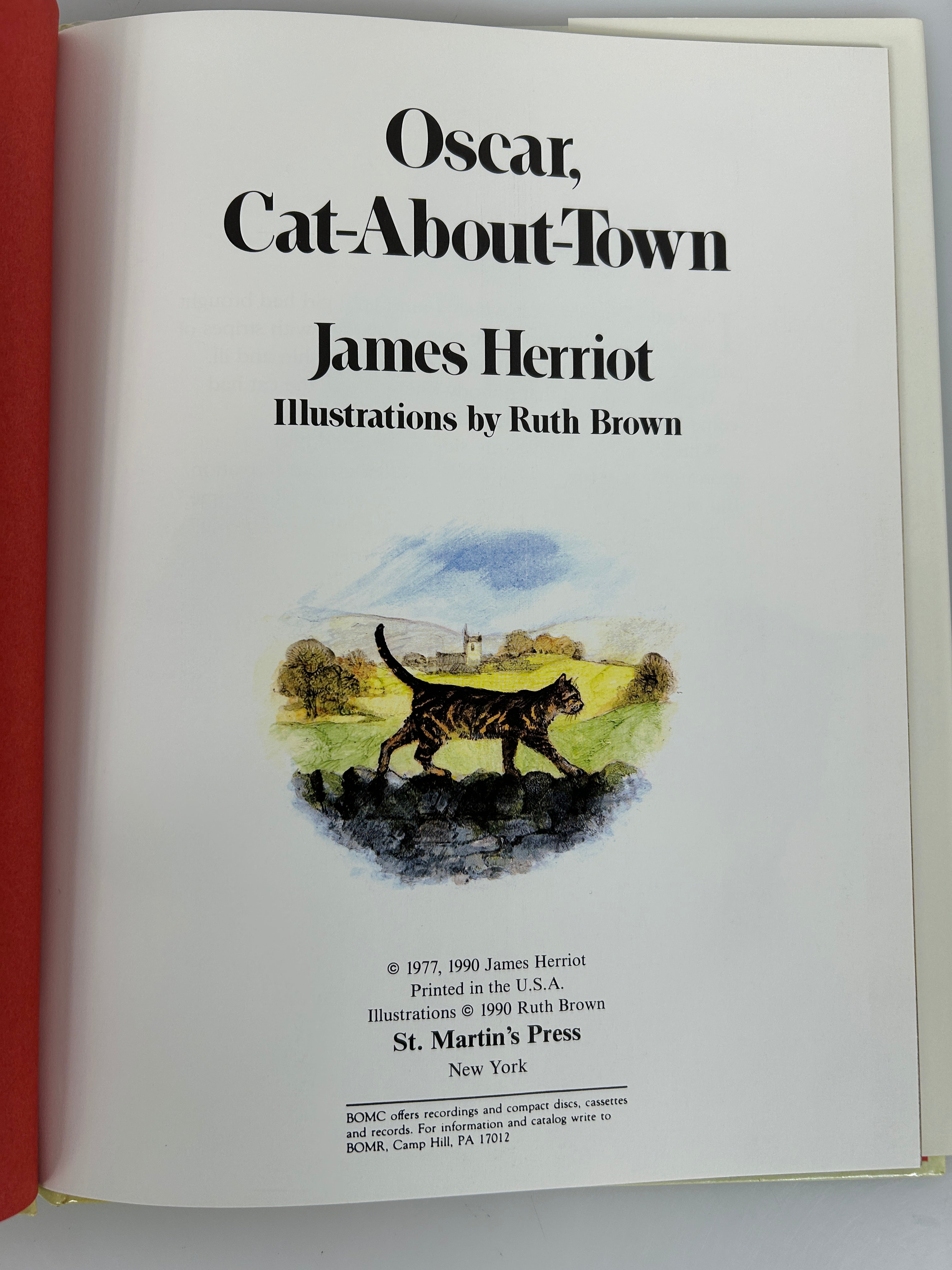 James Herriot Kids Books; Oscar, Cat-About-Town & Just One Woof HCDJ