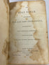 The Holy Bible Old & New Testaments 1856 American Bible Society Antique HC