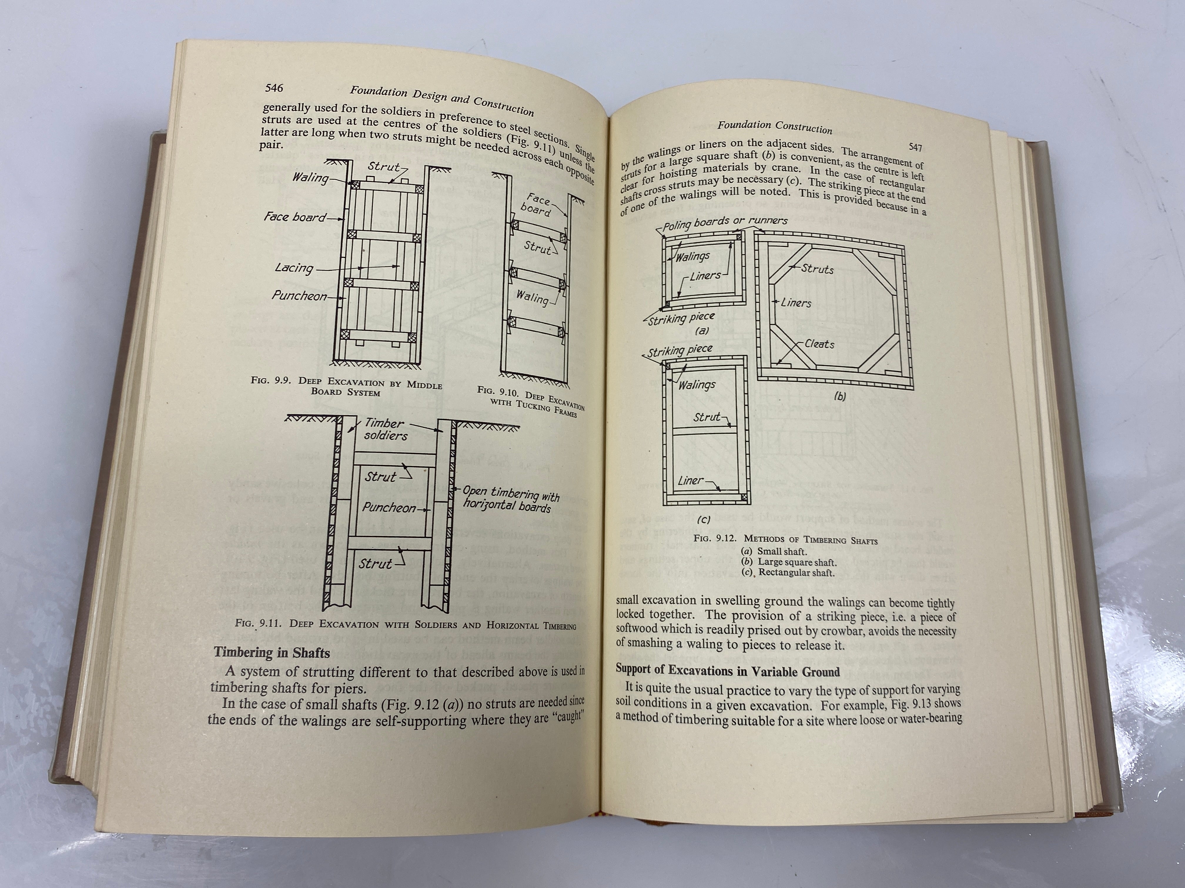 Foundation Design and Construction by M. J. Tomlinson 1963 HC