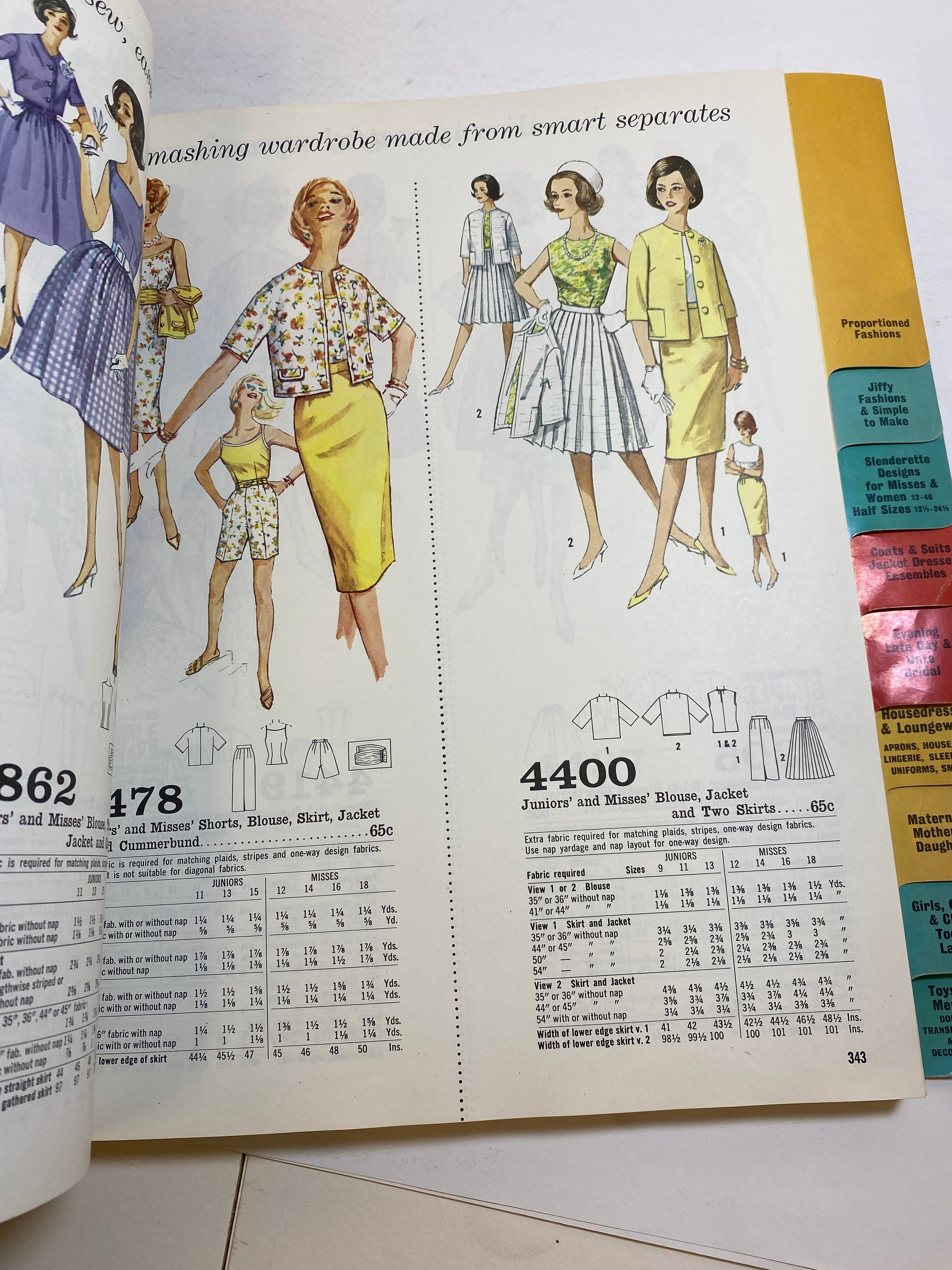 Simplicity Fall 1962 Counter Catalog Book