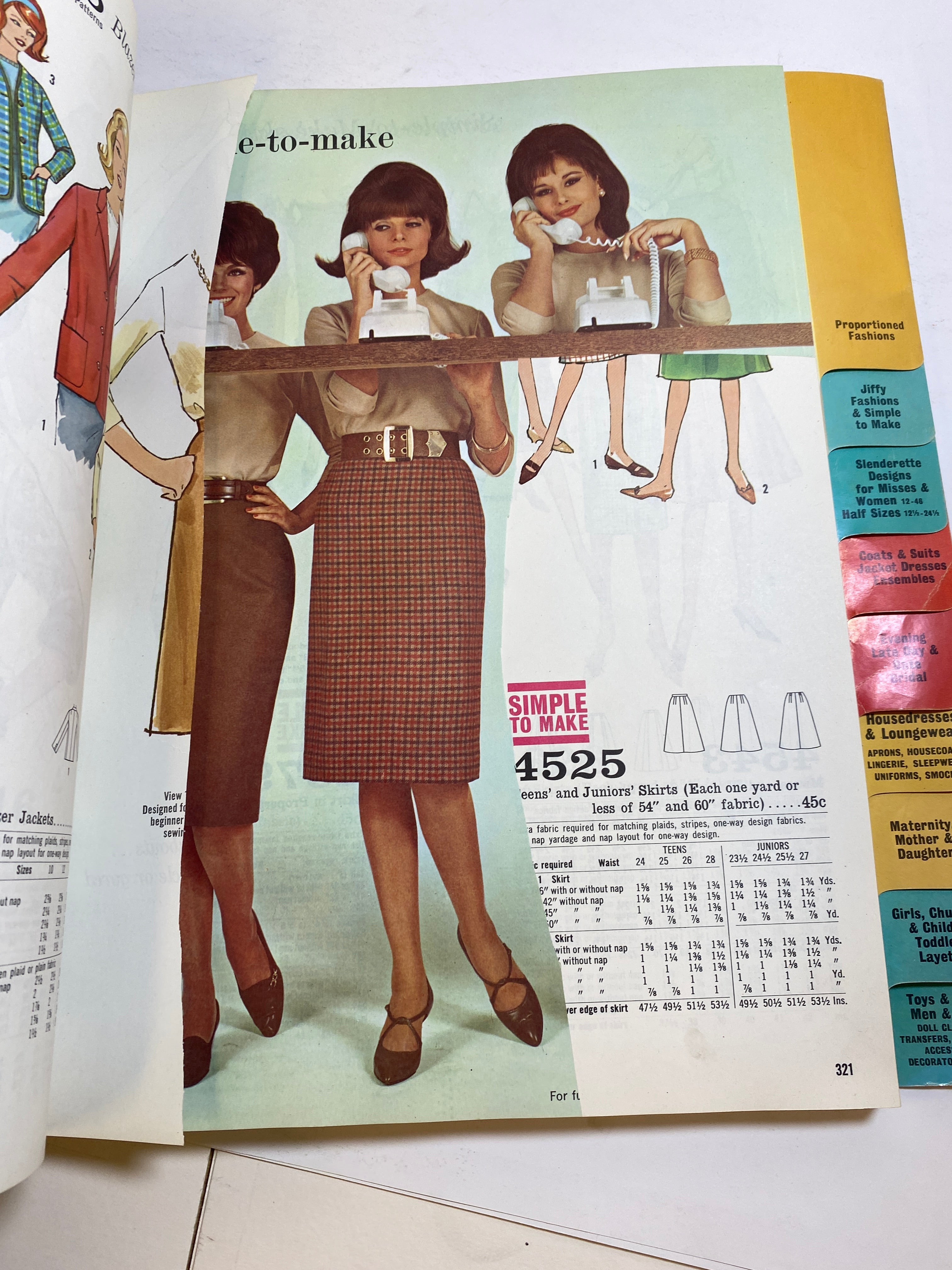 Simplicity Fall 1962 Counter Catalog Book
