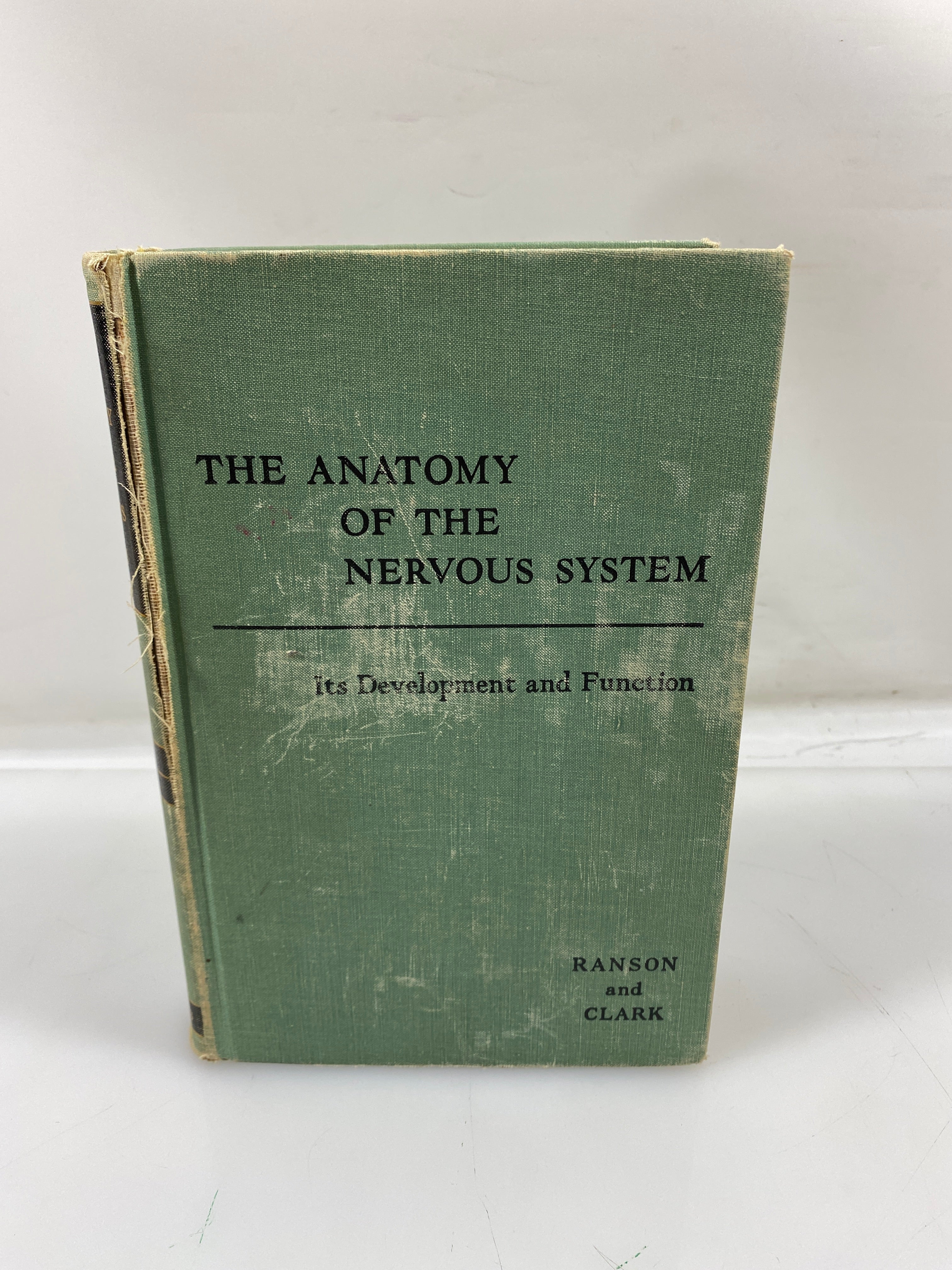 The Anatomy of the Nervous System by Ranson/Clark Ex-Library 1959 HC