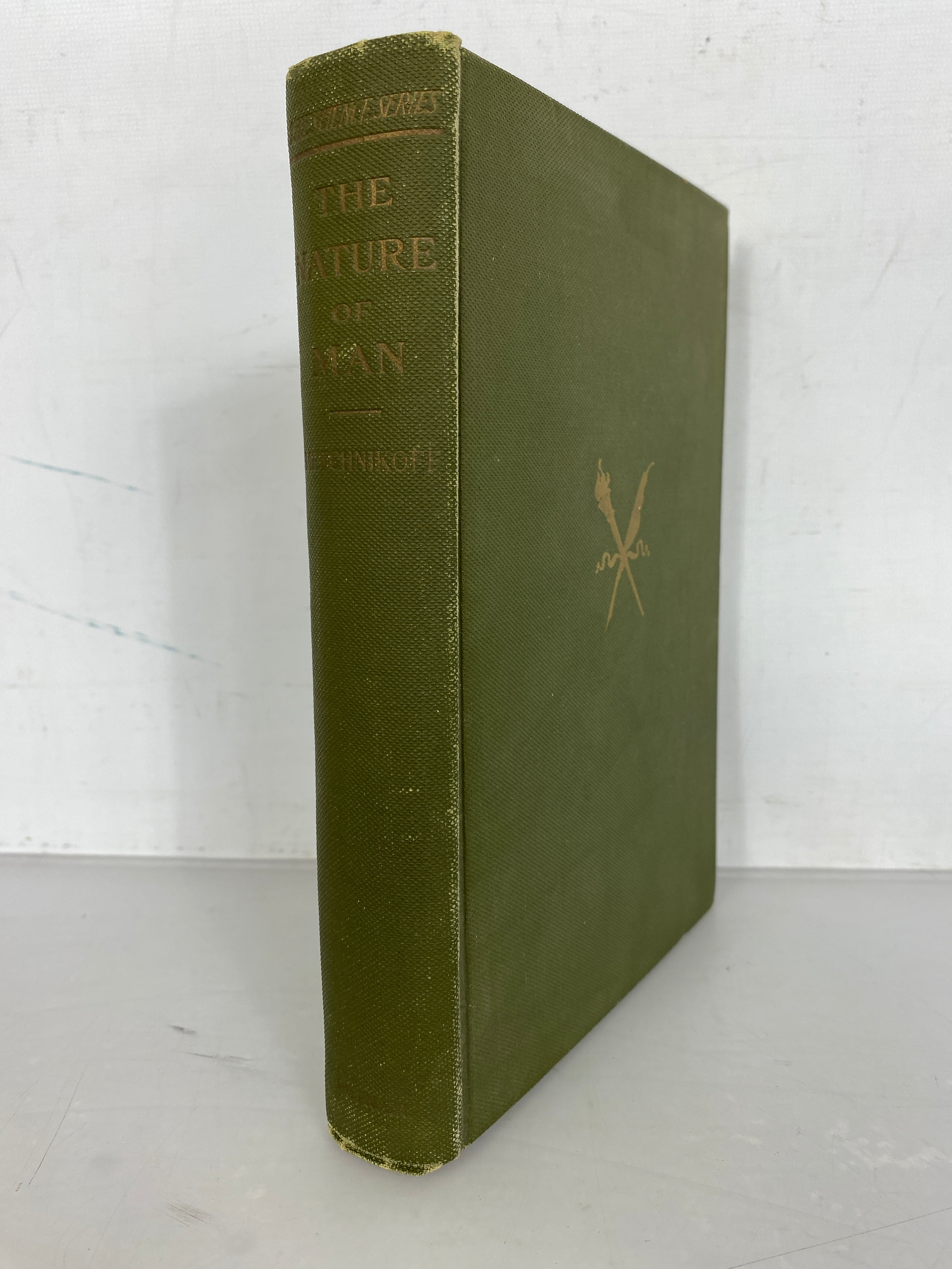 The Nature of Man by Elie Metchnikoff  1903 HC