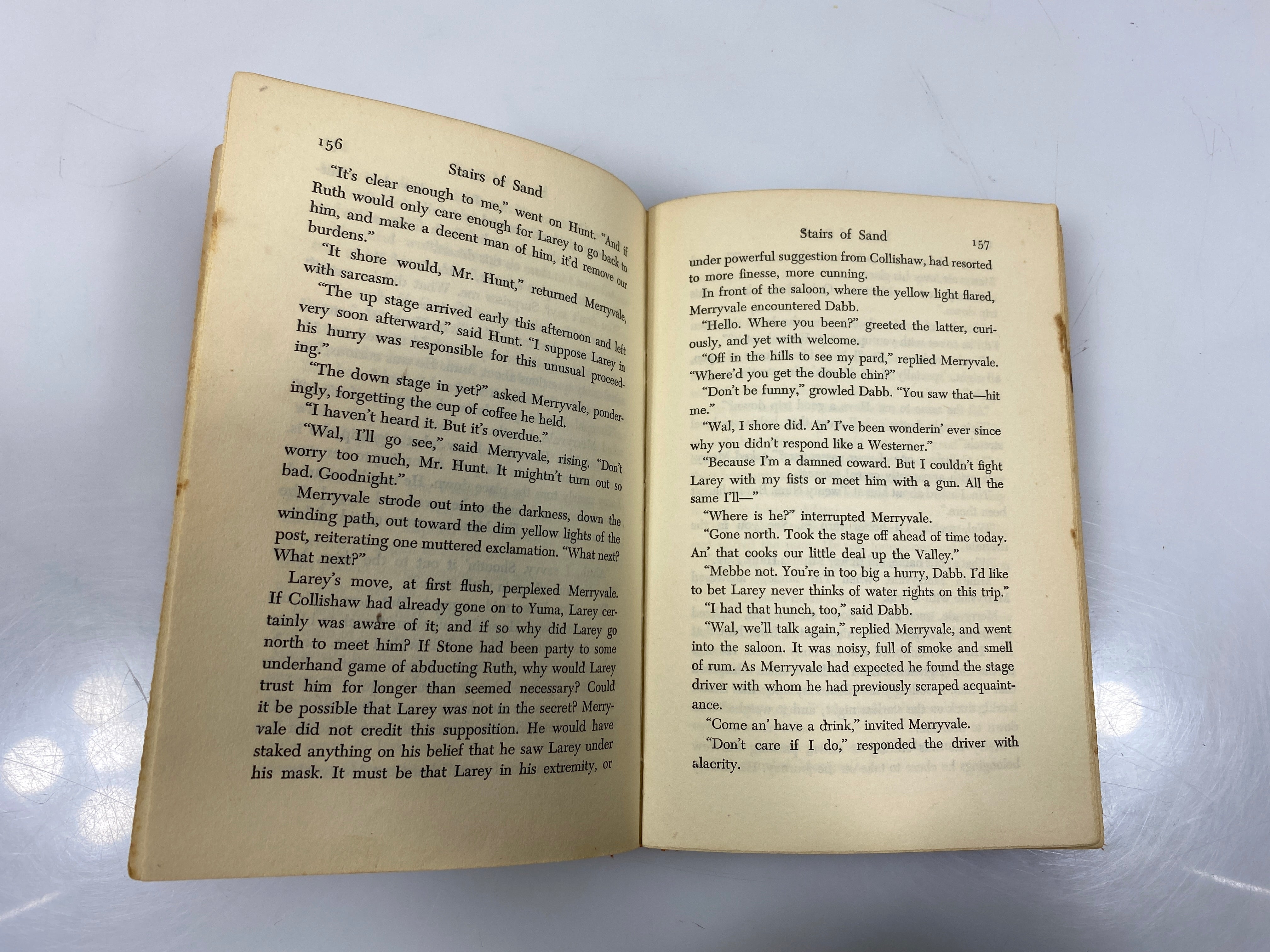 Lot of 2 Zane Grey HC Novels Stairs of Sand/Wanderer of the Wasteland 1920's