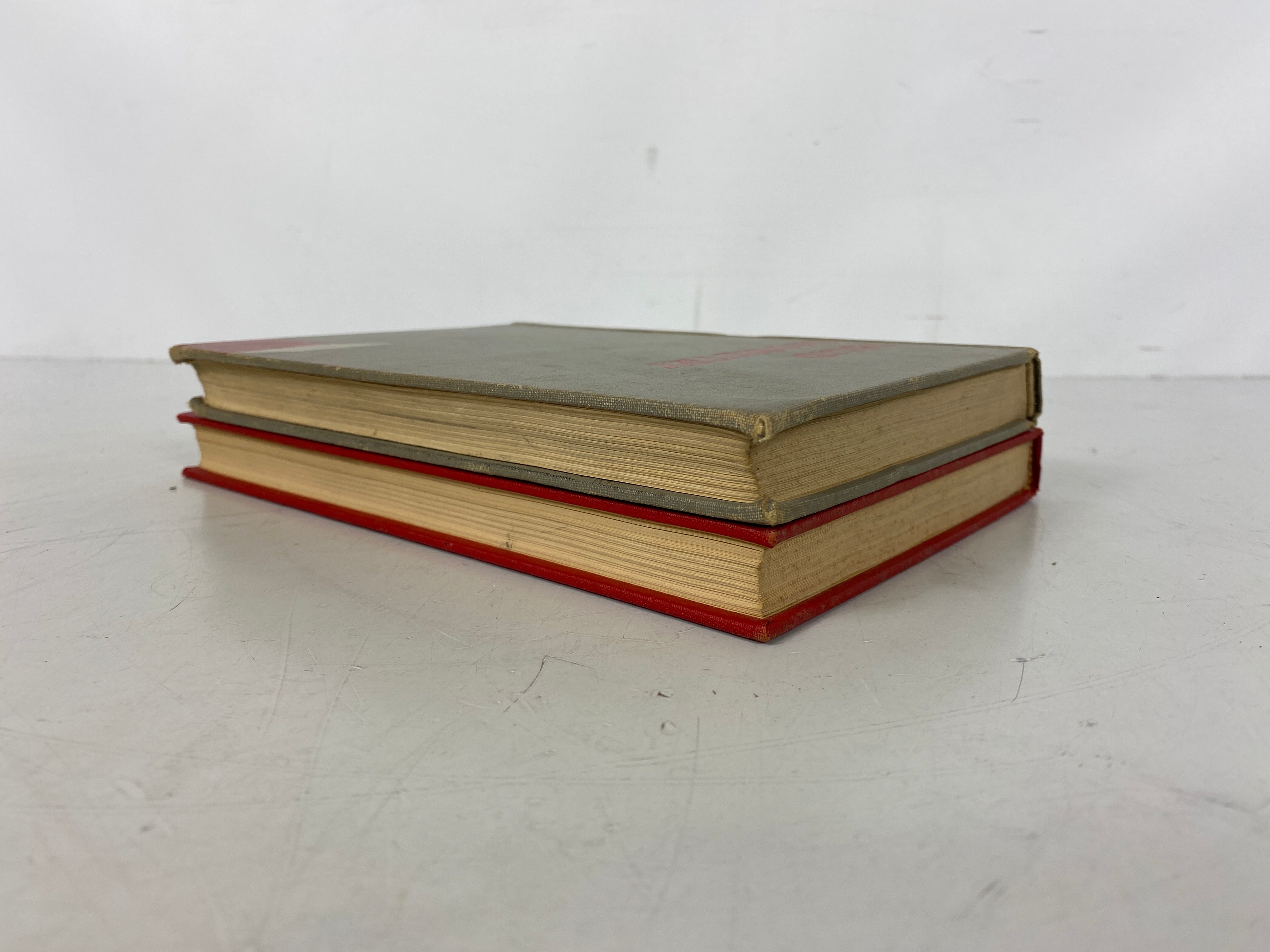 2 Vintage Textbooks: Solid Geometry/Non-Euclidean Geometry 1945-50 HC