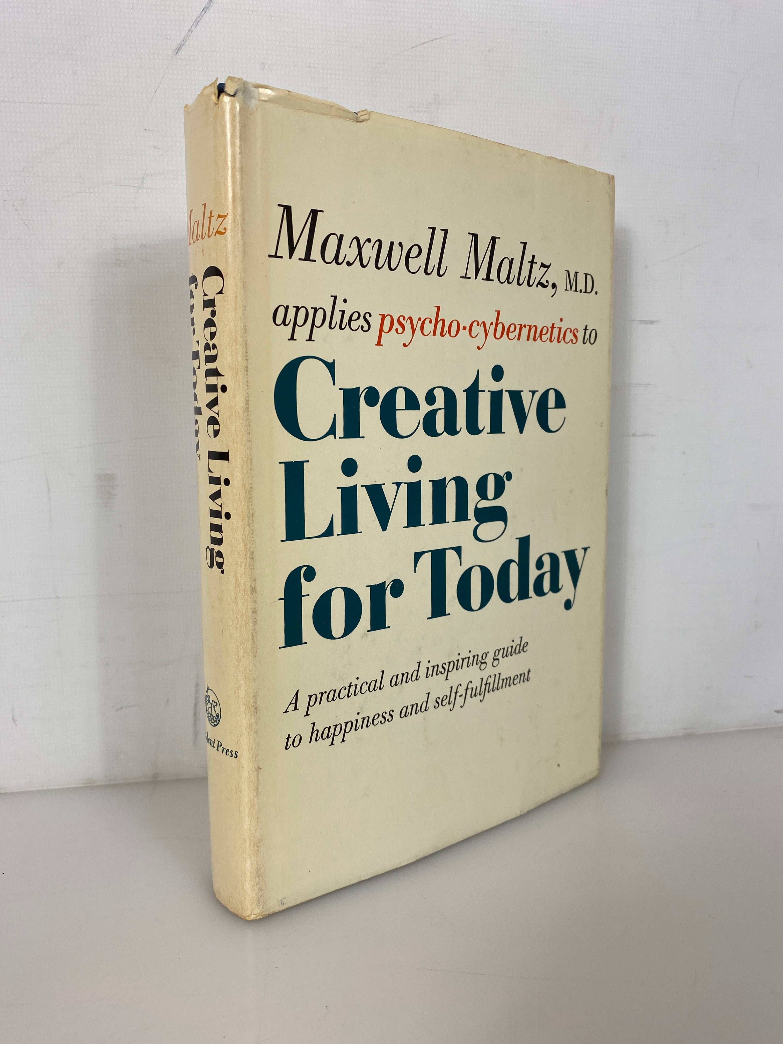Creative Living for Today Maxwell Maltz Psycho-Cybernetics 1967 2nd Print HCDJ