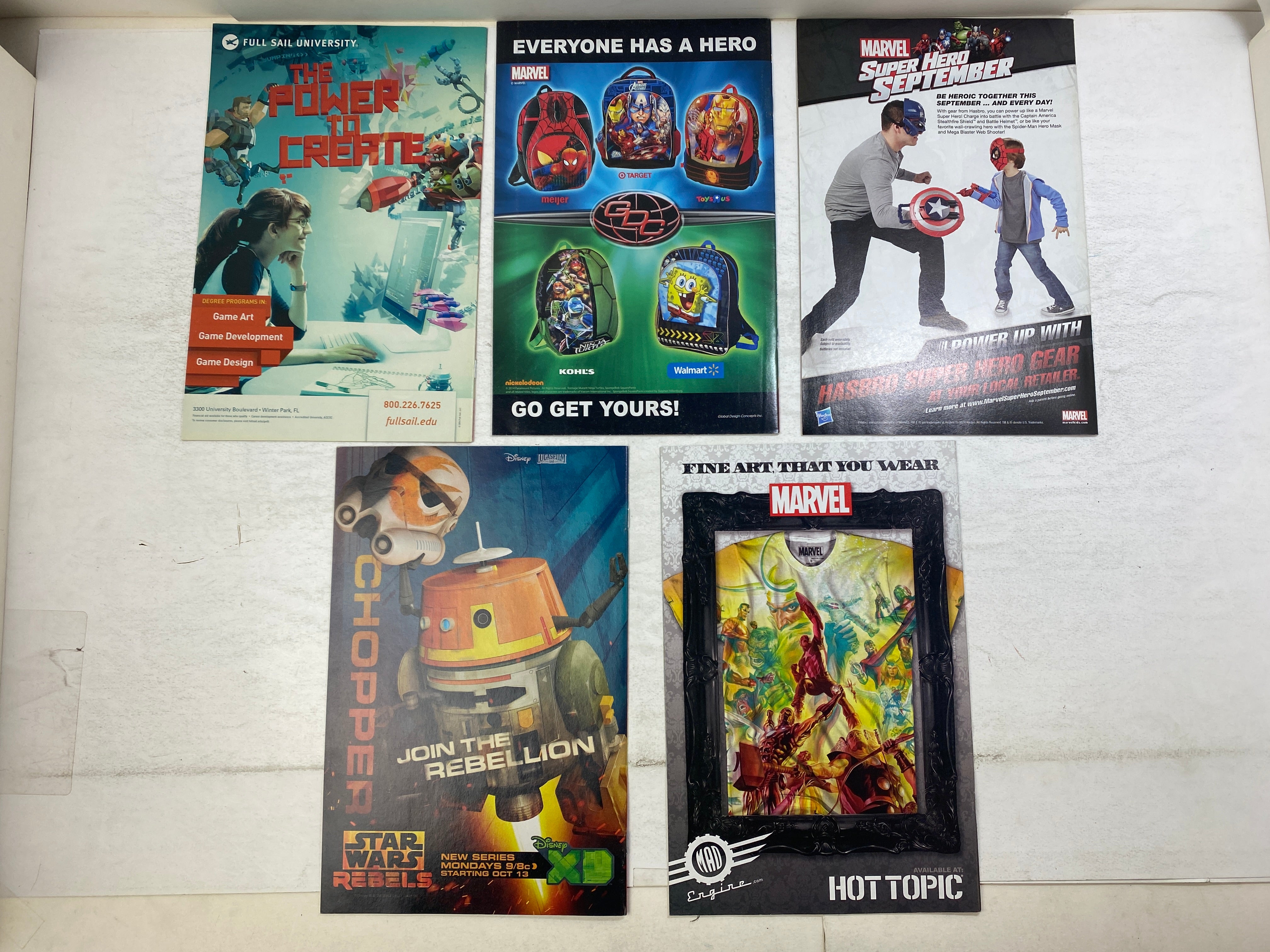 Lot of 5 Rocket Raccoon Marvel Comics 2014