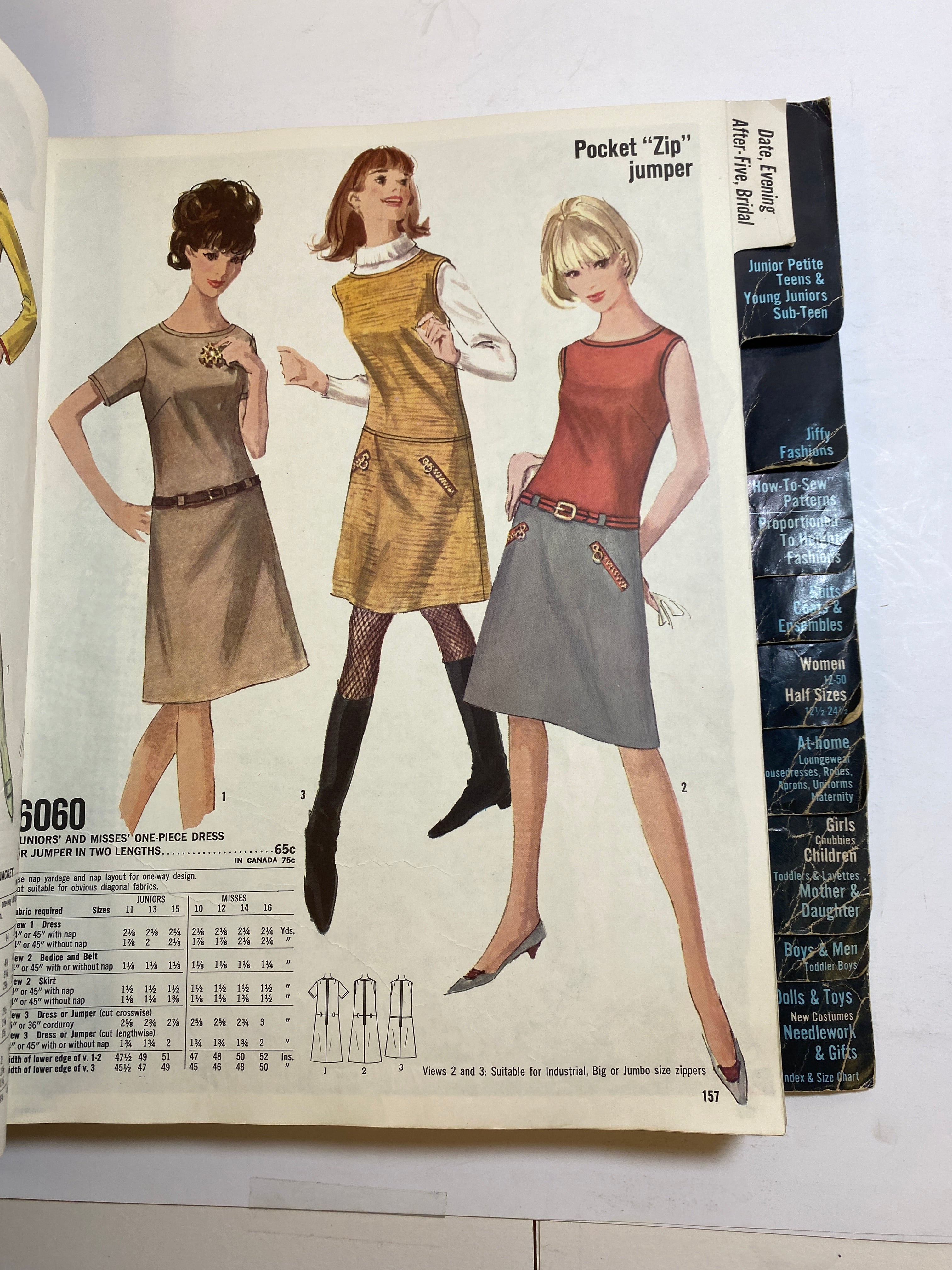 Simplicity November 1965 Holiday Counter Catalog Book