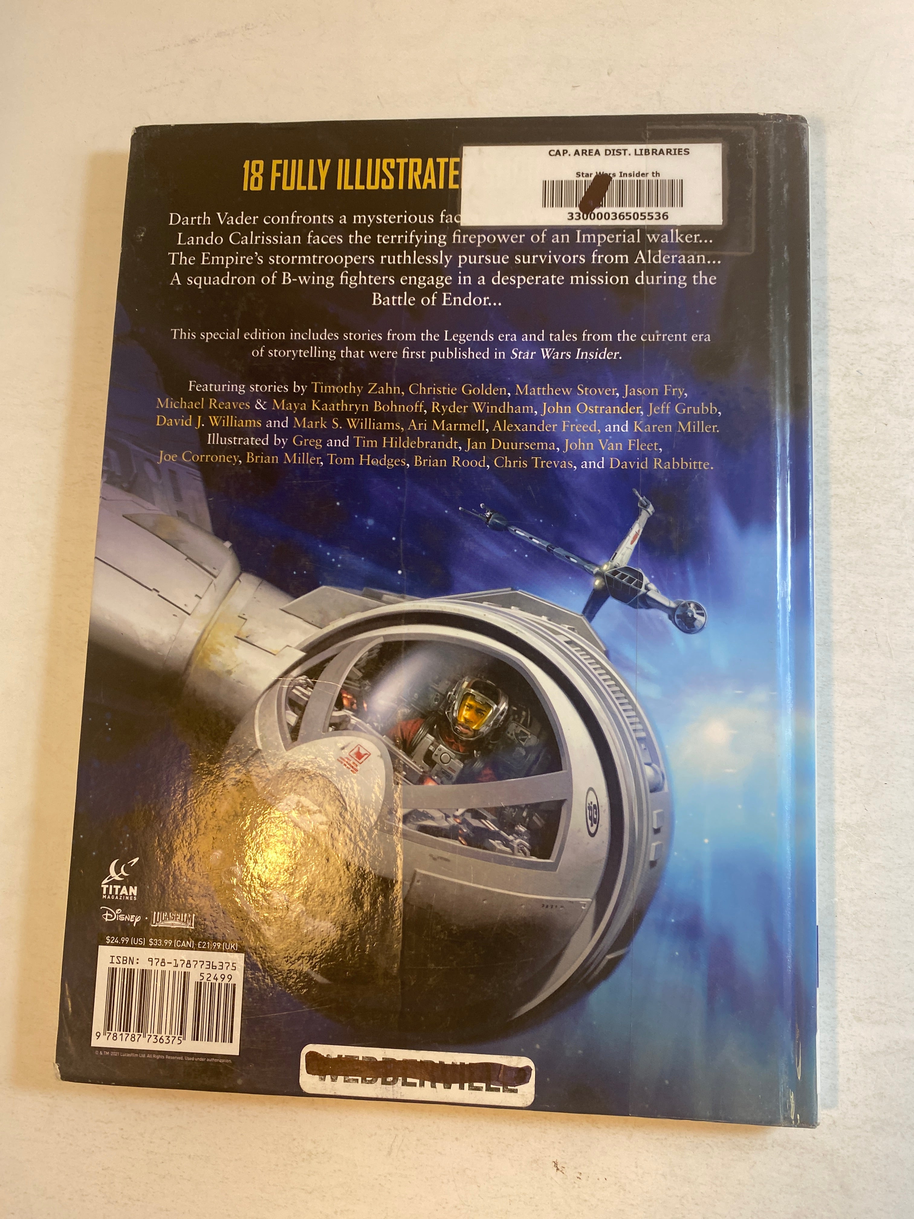 Lot of 2 Star Wars Insider Legends Fiction Collection Vols 1-2 2021