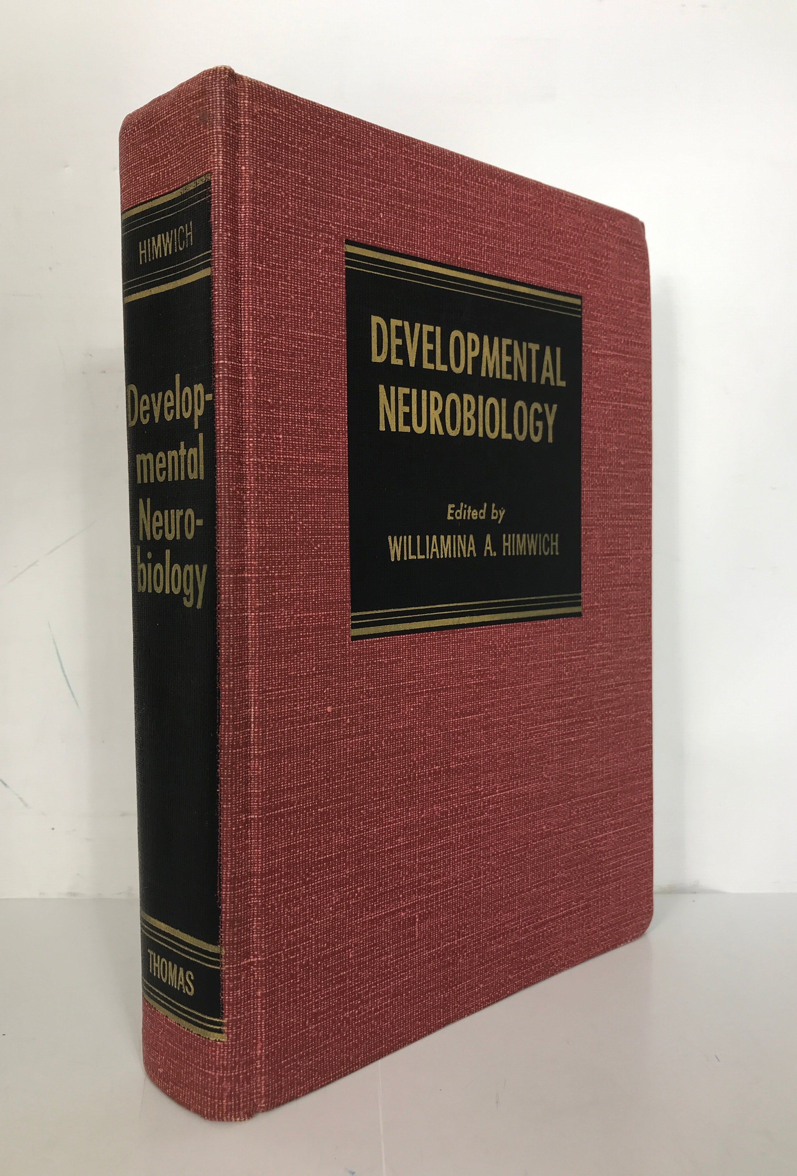 Developmental Neurobiology by W. Himwich 1970 HC Charles C. Thomas