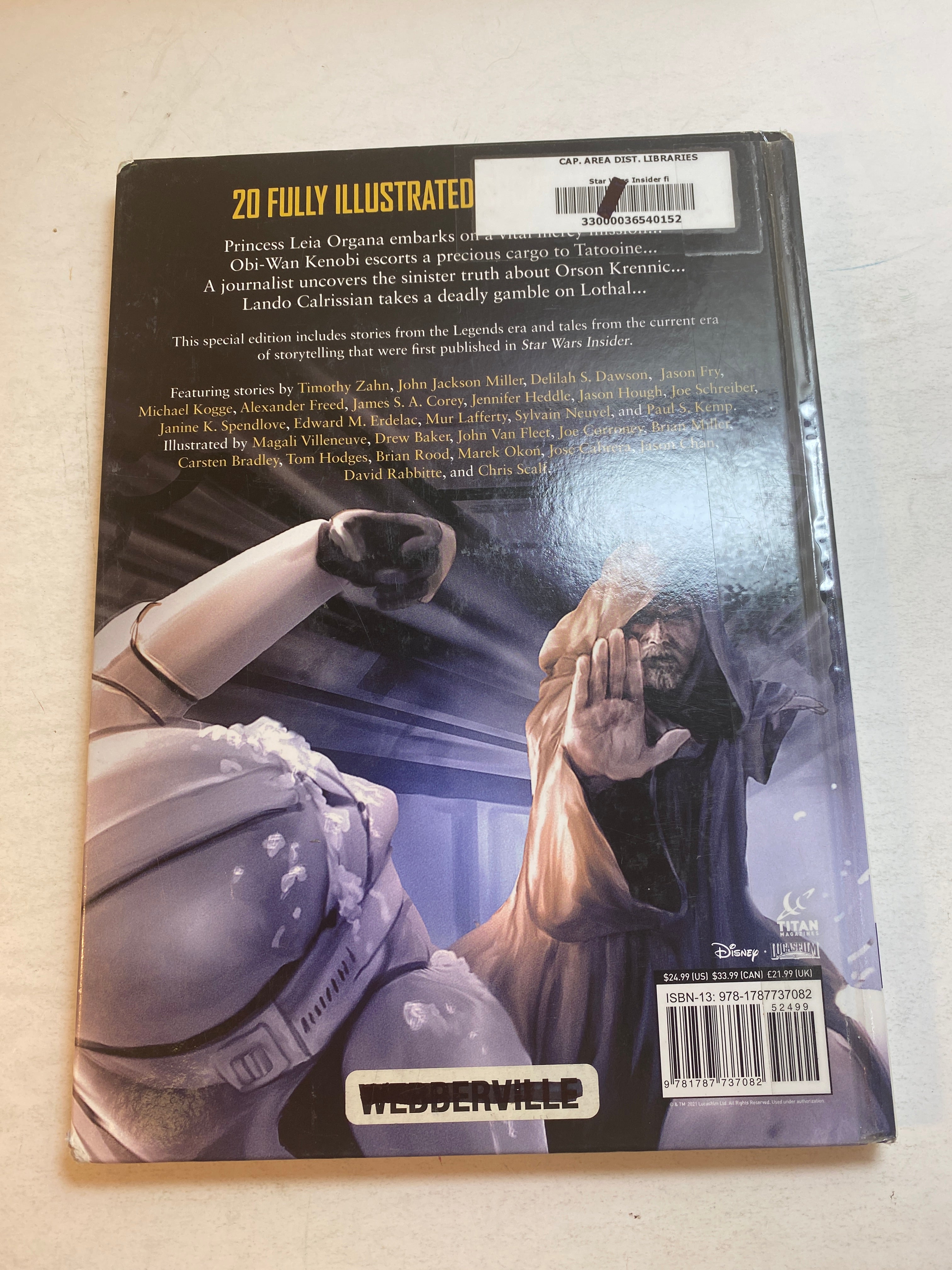 Lot of 2 Star Wars Insider Legends Fiction Collection Vols 1-2 2021