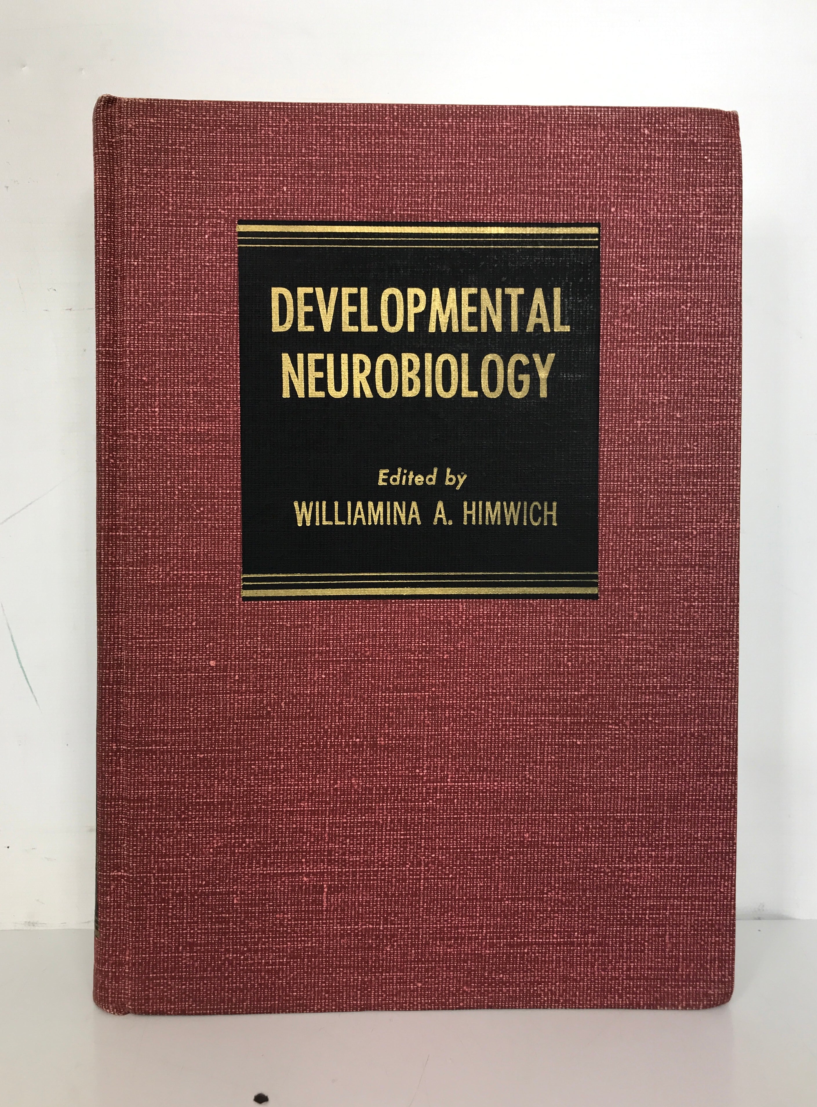 Developmental Neurobiology by W. Himwich 1970 HC Charles C. Thomas