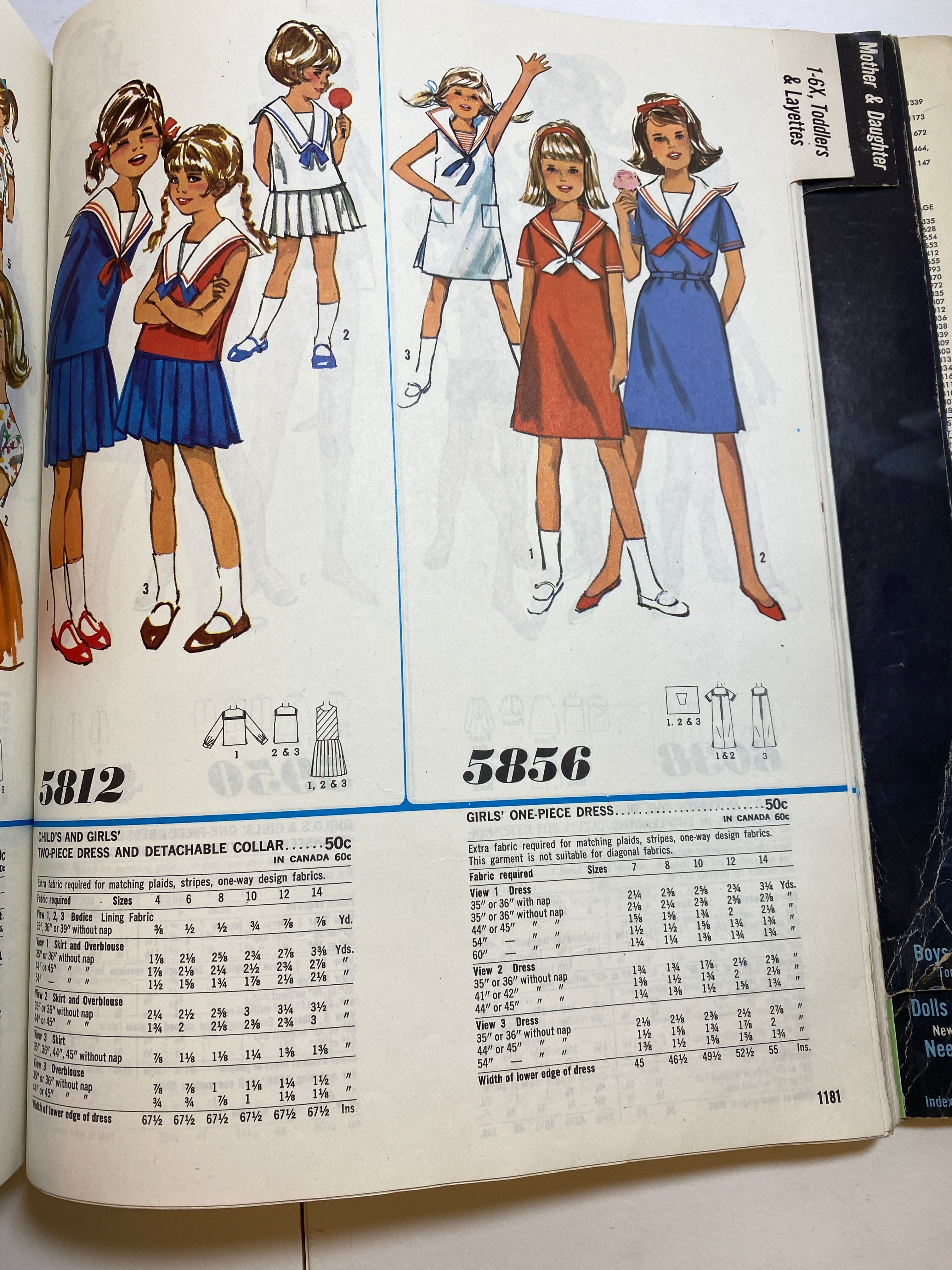 Simplicity November 1965 Holiday Counter Catalog Book