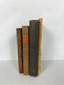 4 Antique Poetry Volumes: Pollok/Emerson/Whitman/Browning 1884-1932