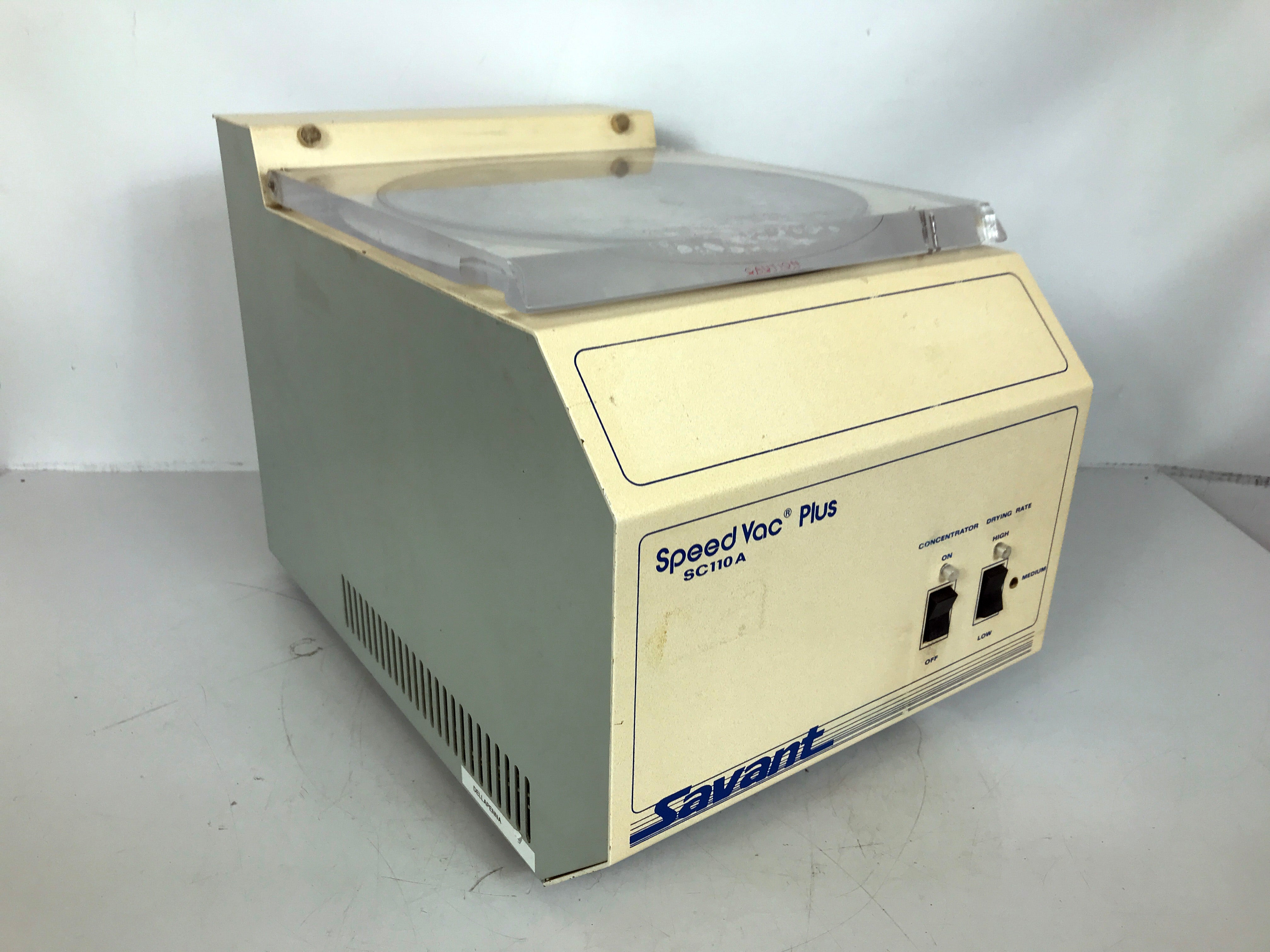 Savant SpeedVac Plus SC110A Centrifuge Concentrator