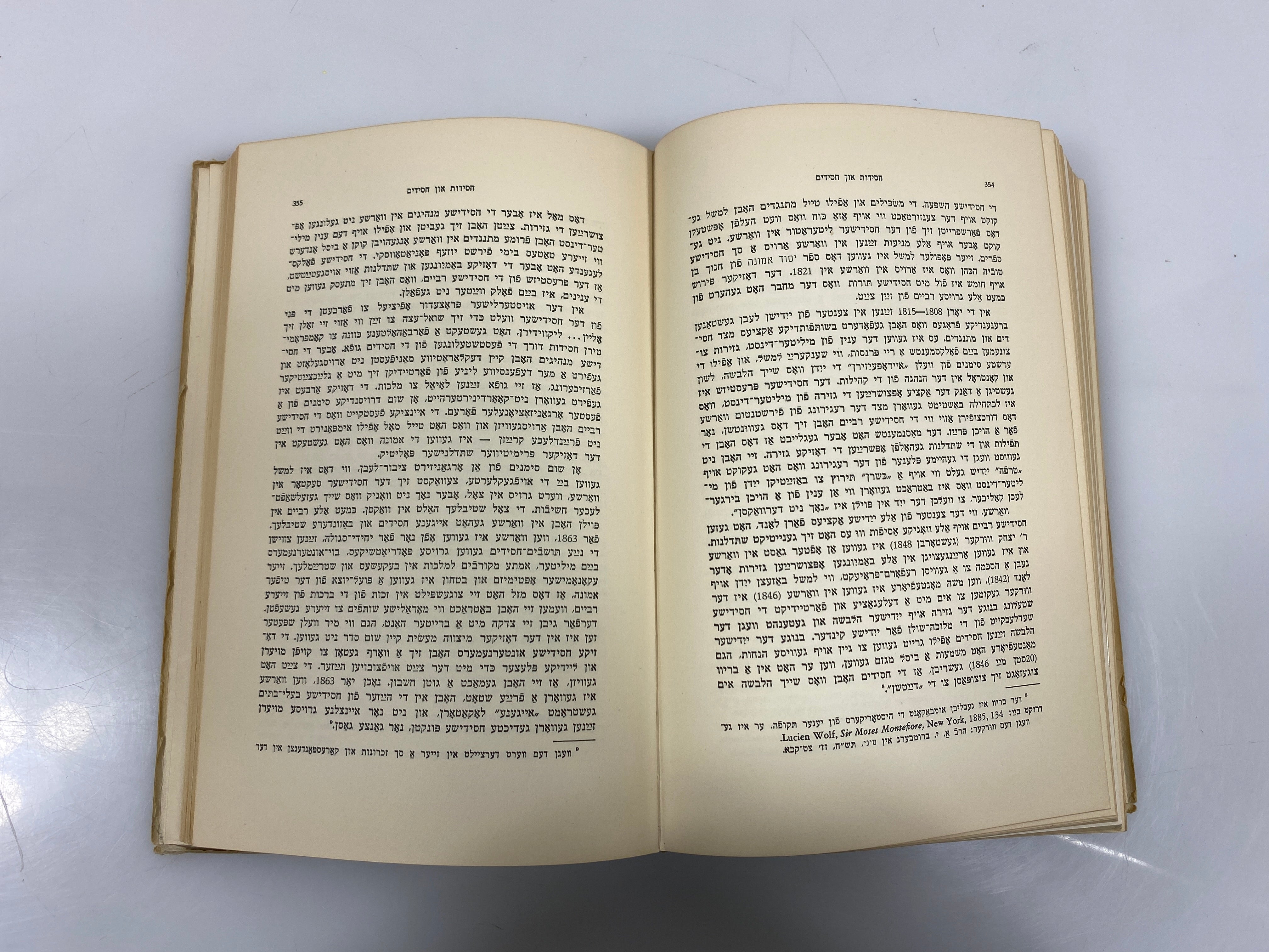 History of the Jews in Warsaw by Shatzky Vol. III in Yiddish 1953 SC